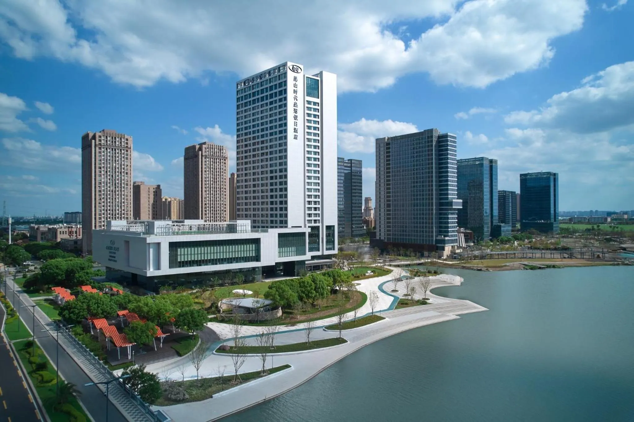 Property building in Crowne Plaza Kunshan East by IHG