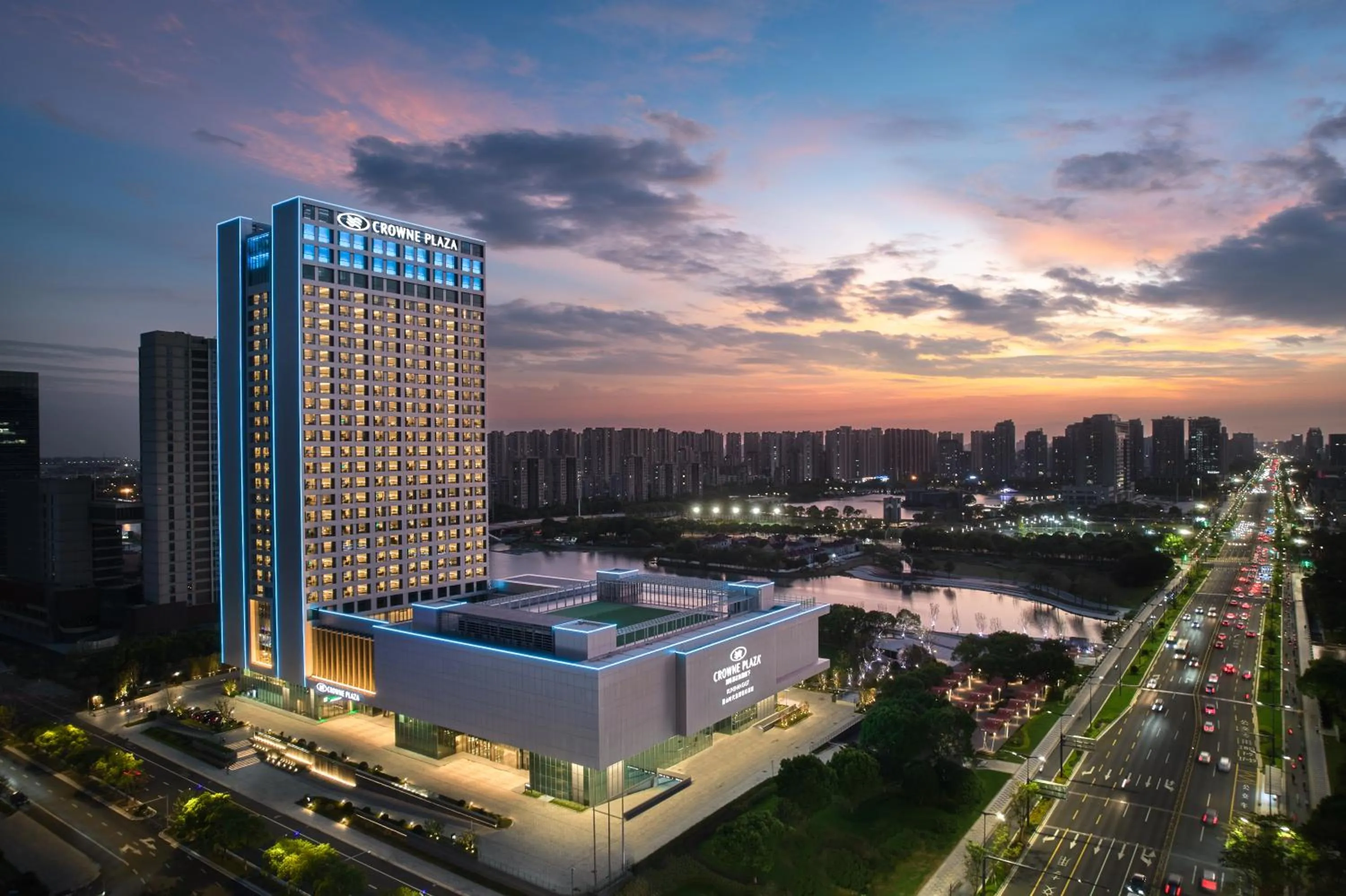 Property building in Crowne Plaza Kunshan East by IHG