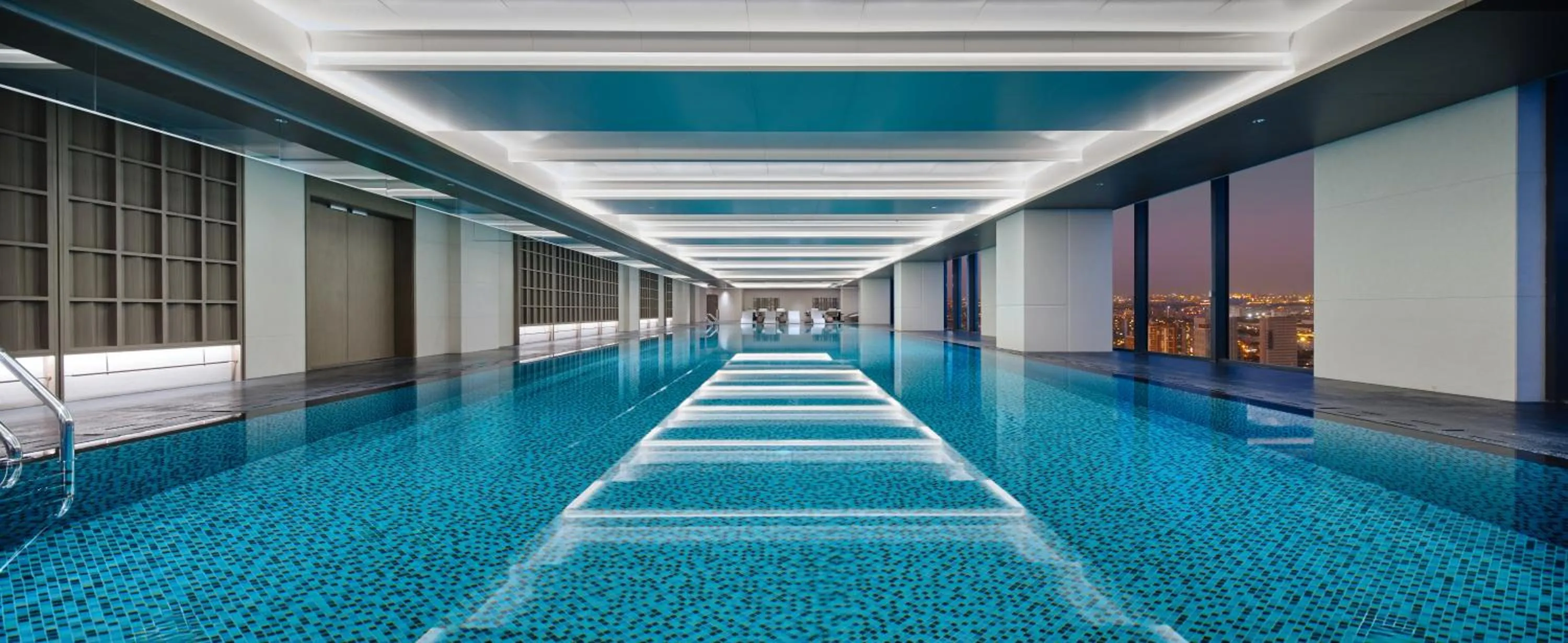 Swimming pool in Crowne Plaza Kunshan East by IHG