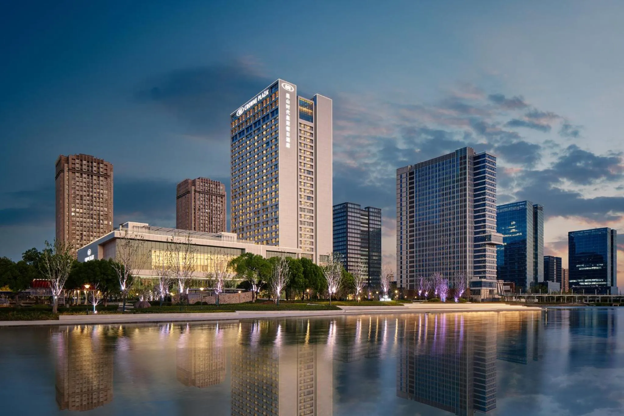 Property building in Crowne Plaza Kunshan East by IHG