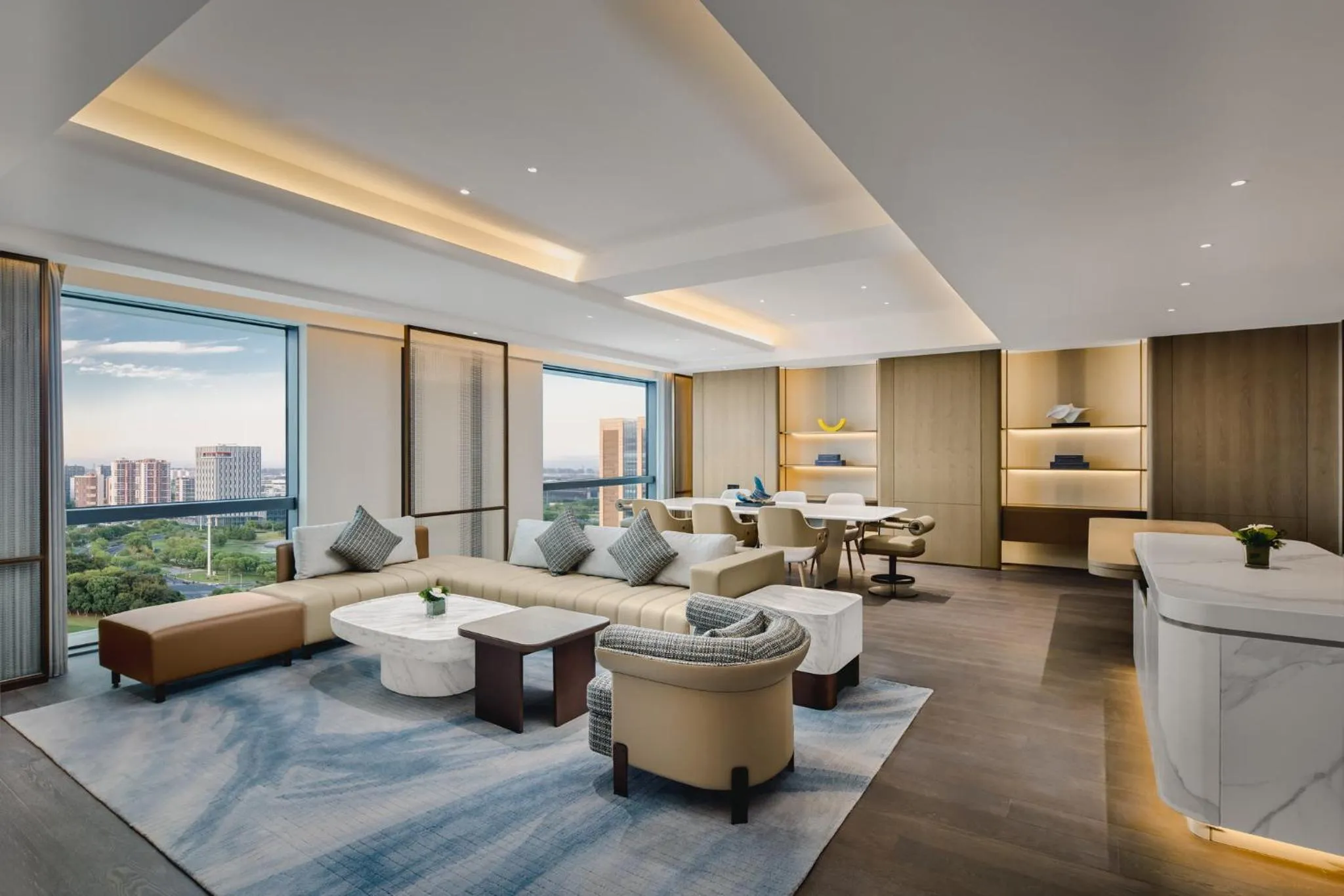 Photo of the whole room in Crowne Plaza Kunshan East by IHG