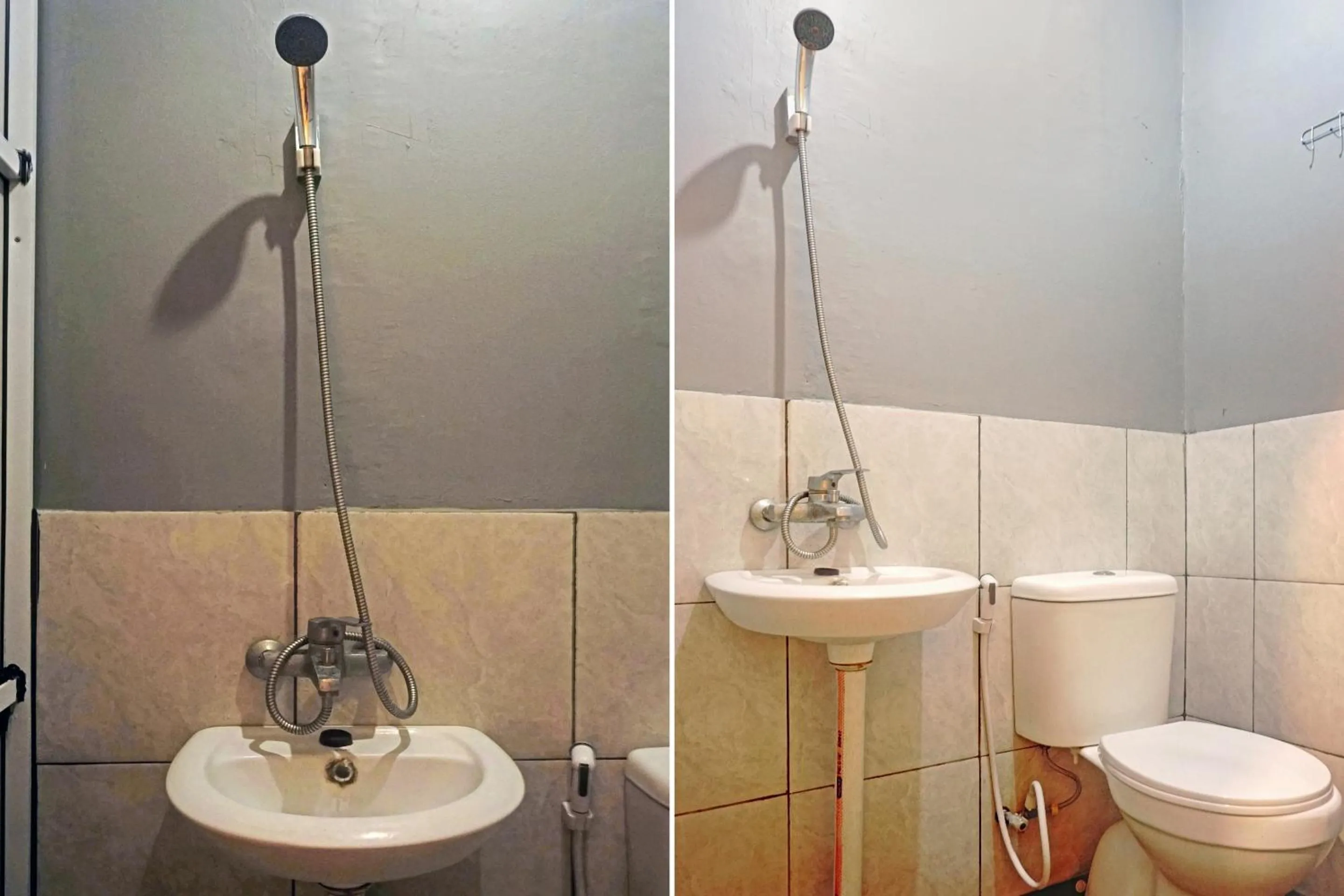 Bathroom in Hotel O J&b Room Pramuka