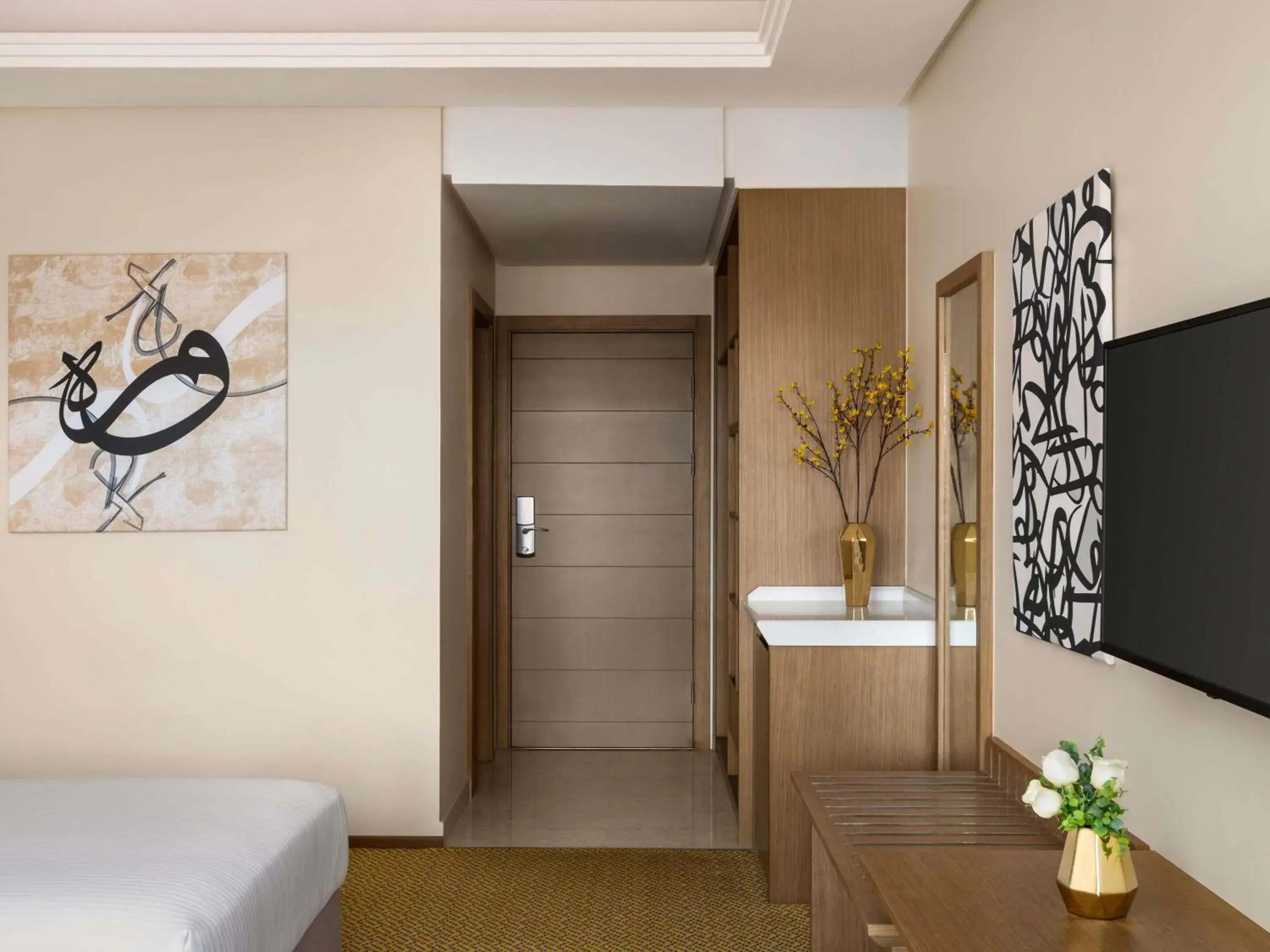 Deluxe King Room with City View in Mercure Muscat Deluxe King Room with City View in Mercure Muscat