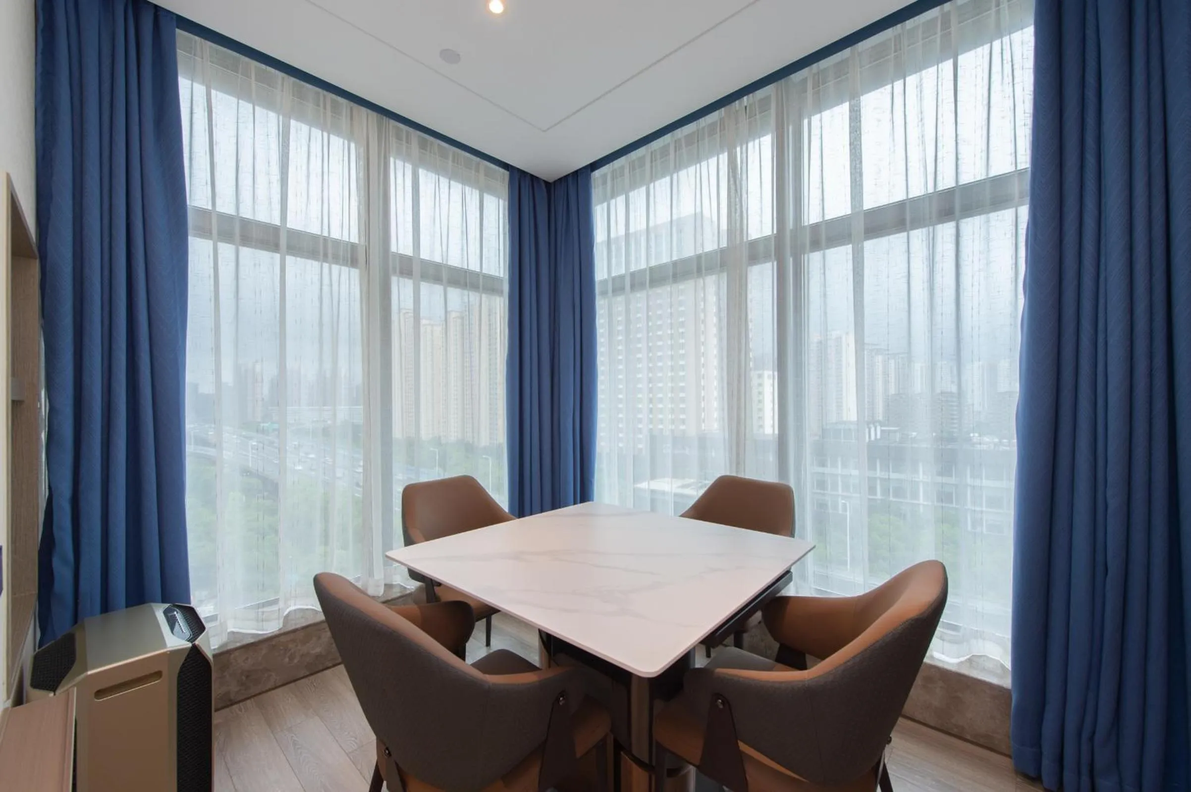 Seating area in Novotel Wuxi