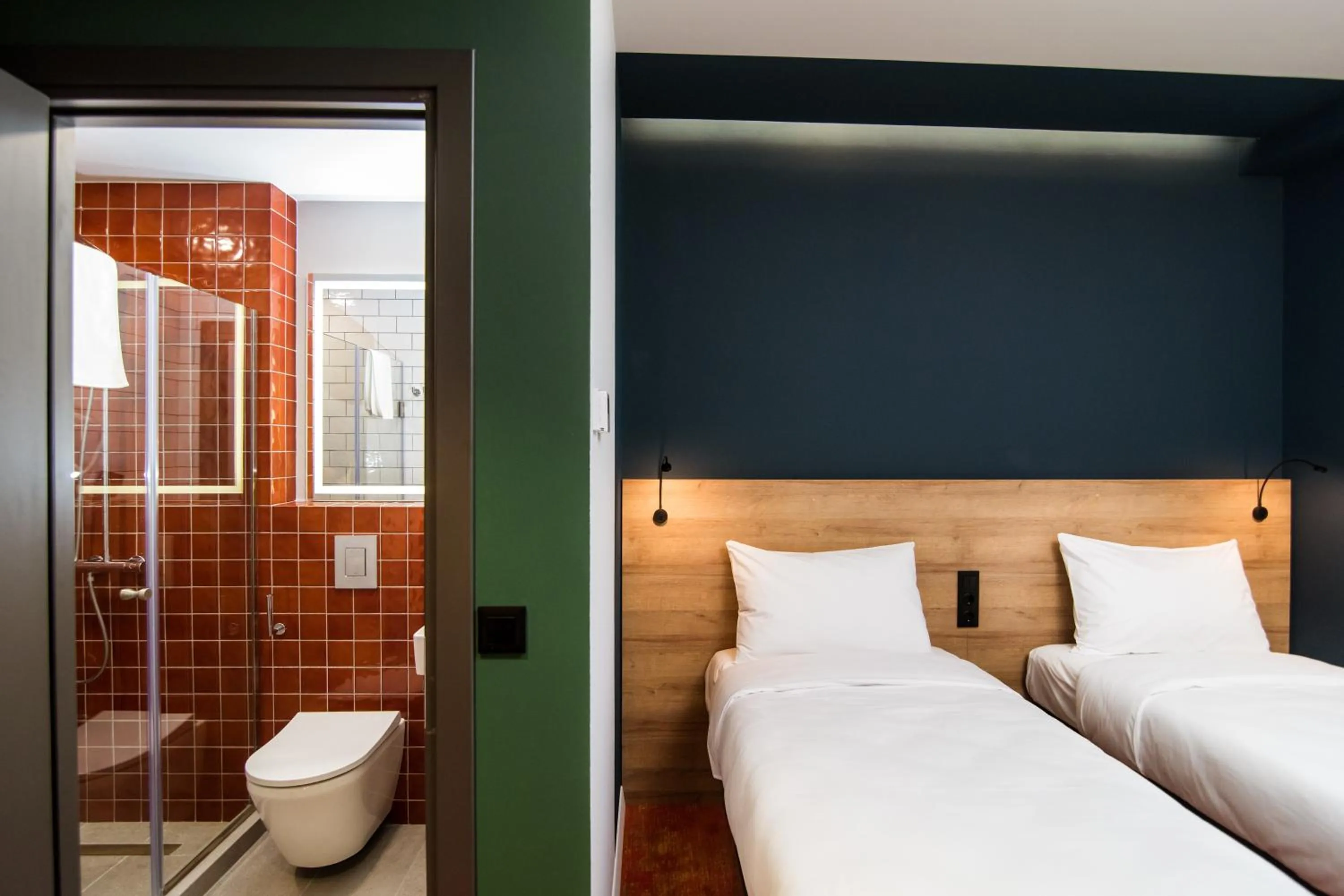 Toilet, Bed in greet Tbilisi Center