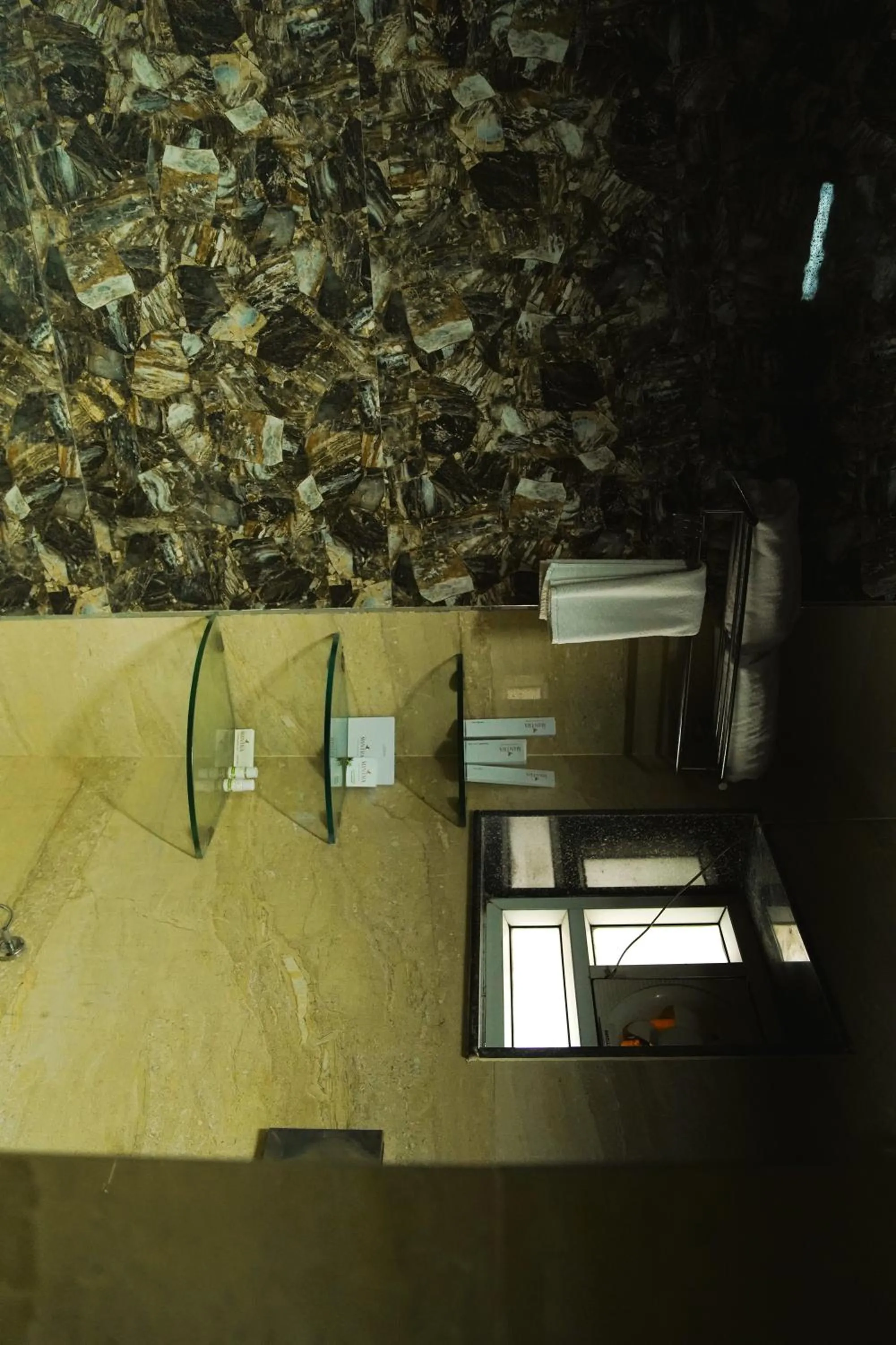 Bathroom in THE MANTRA- A Luxury Boutique Hotel
