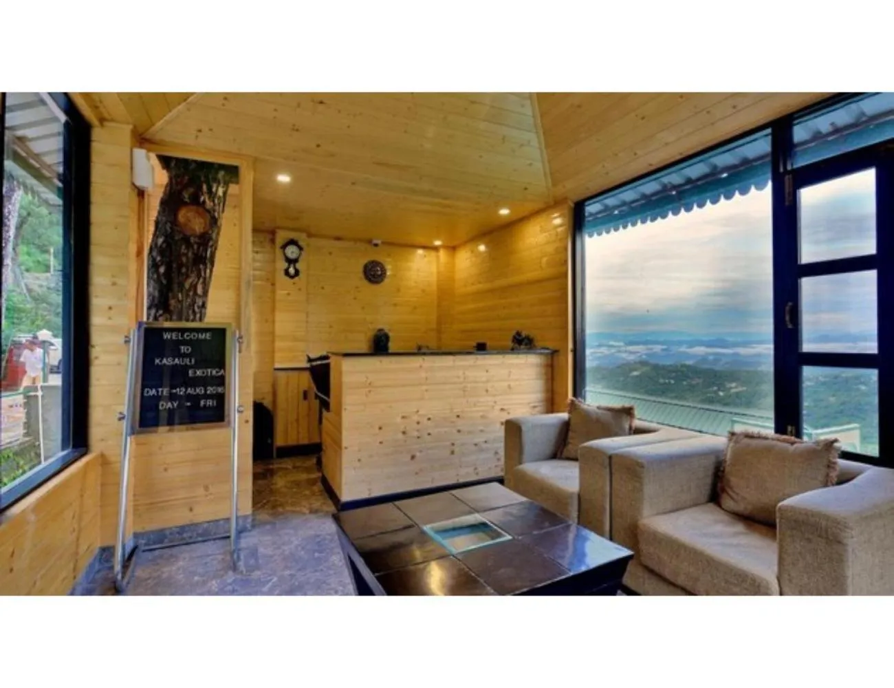 Natural landscape in Hotel Kasauli Exotica, Himachal Pradesh