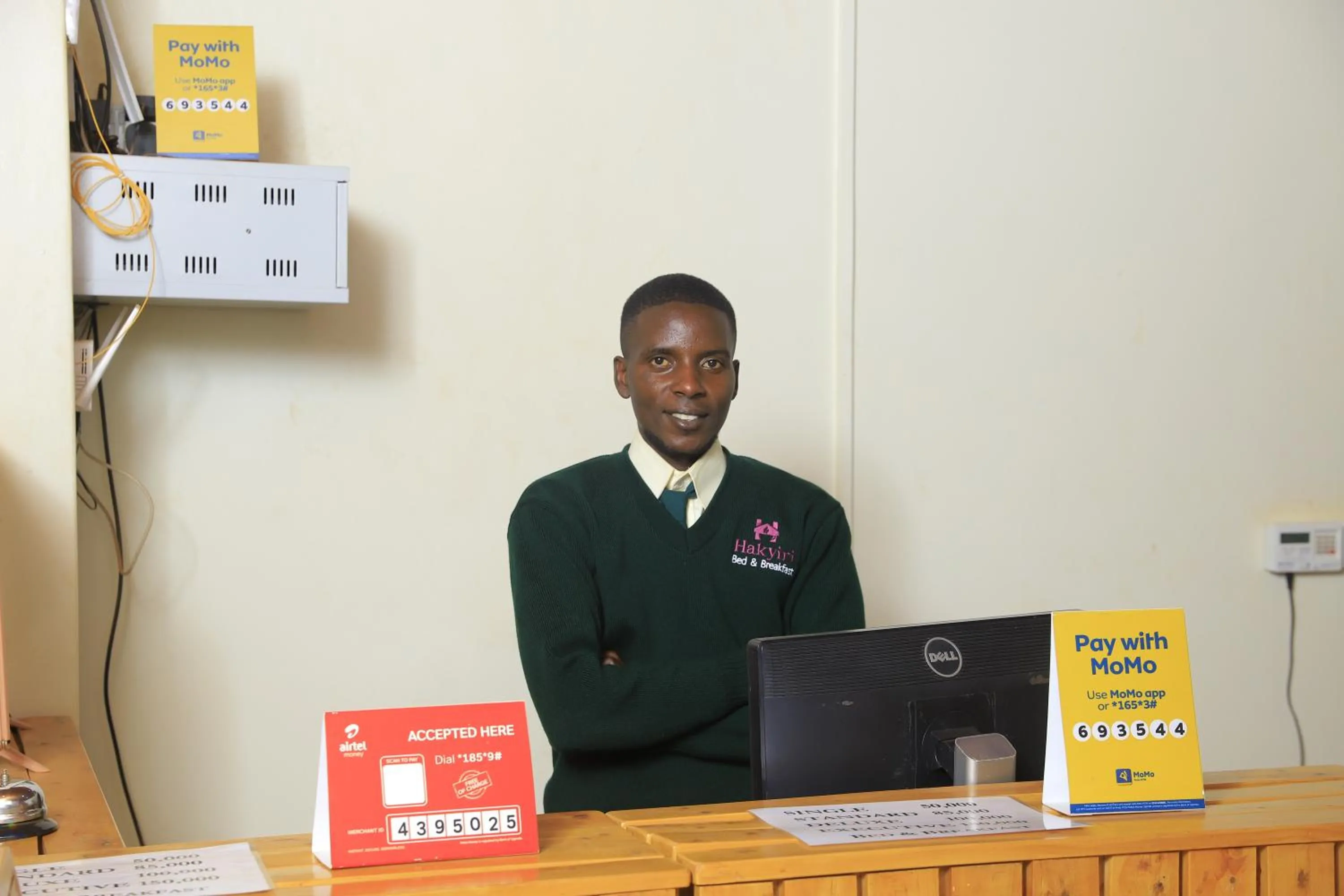 Lobby or reception in Hakyiri B&B