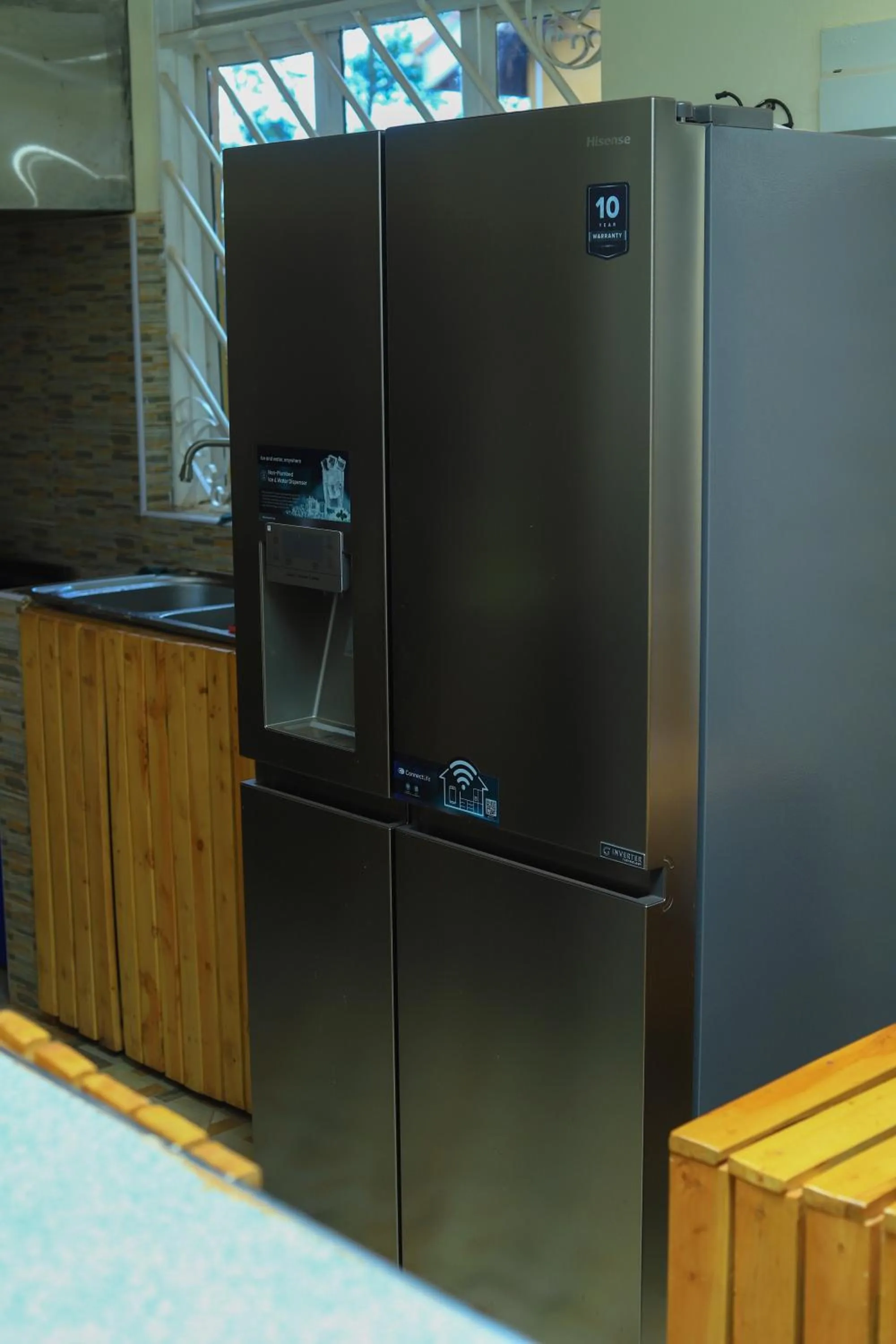 Kitchen or kitchenette in Hakyiri B&B