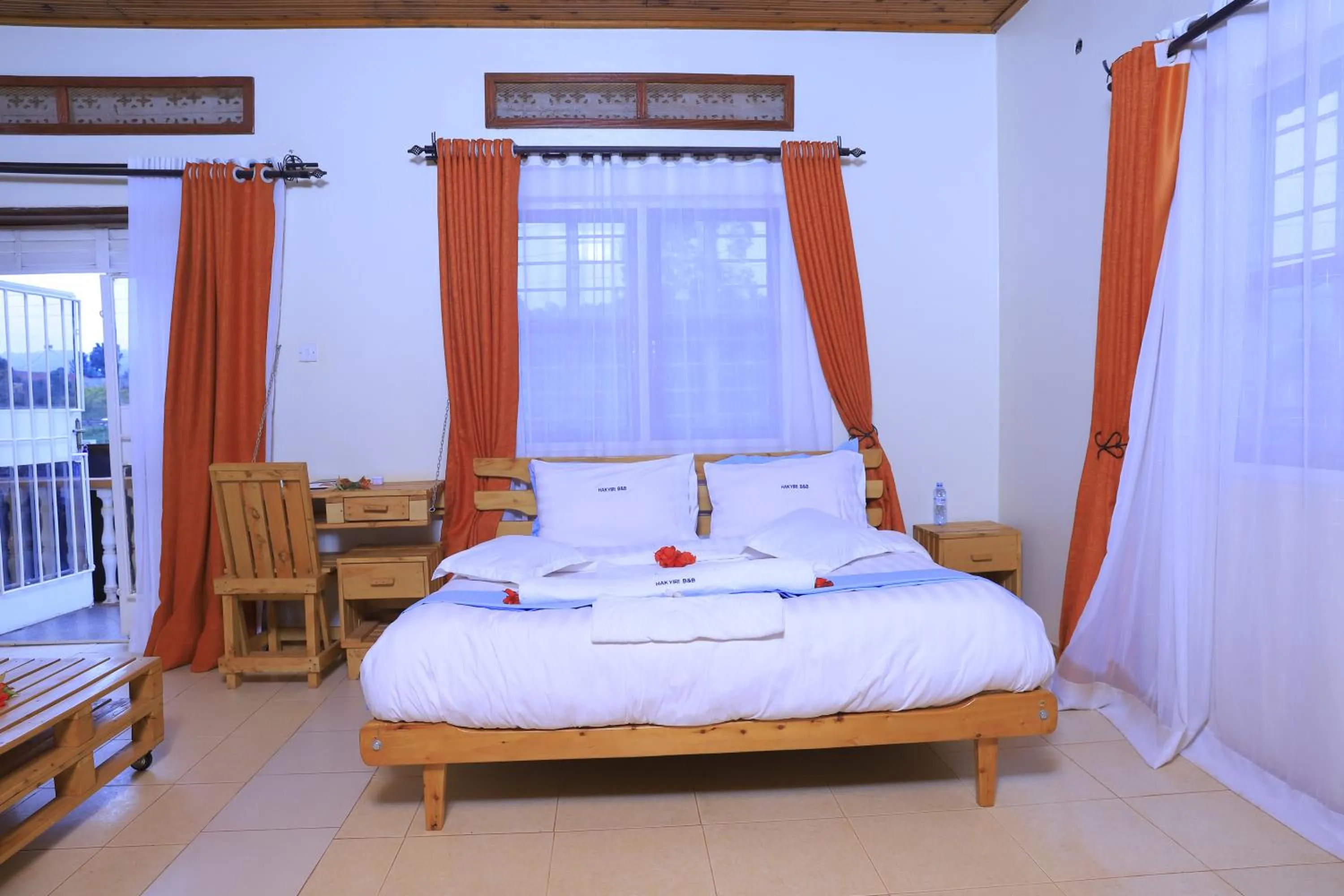 Bedroom, Bed in Hakyiri B&B