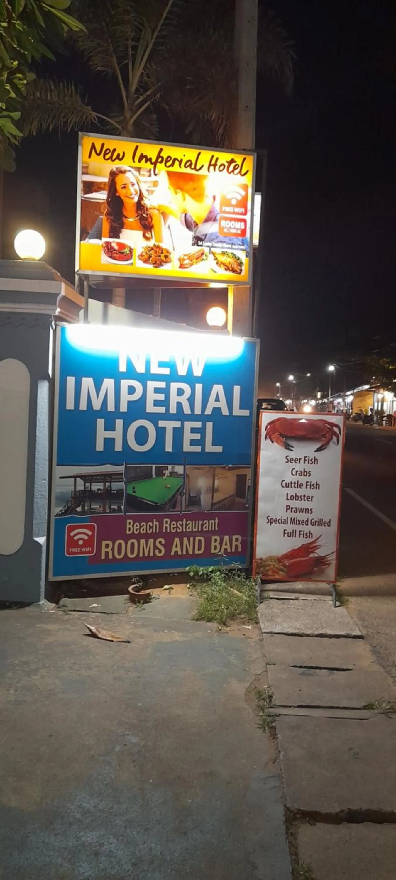 Property logo or sign in New Imperial Hotel