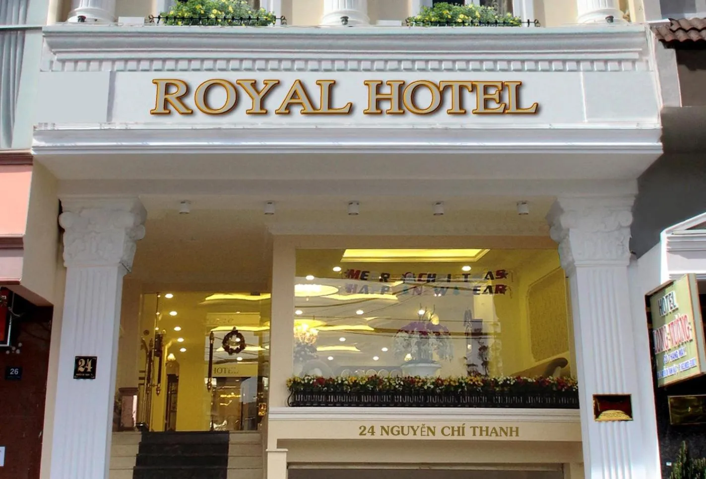 Facade/entrance in Royal Dalat Hotel