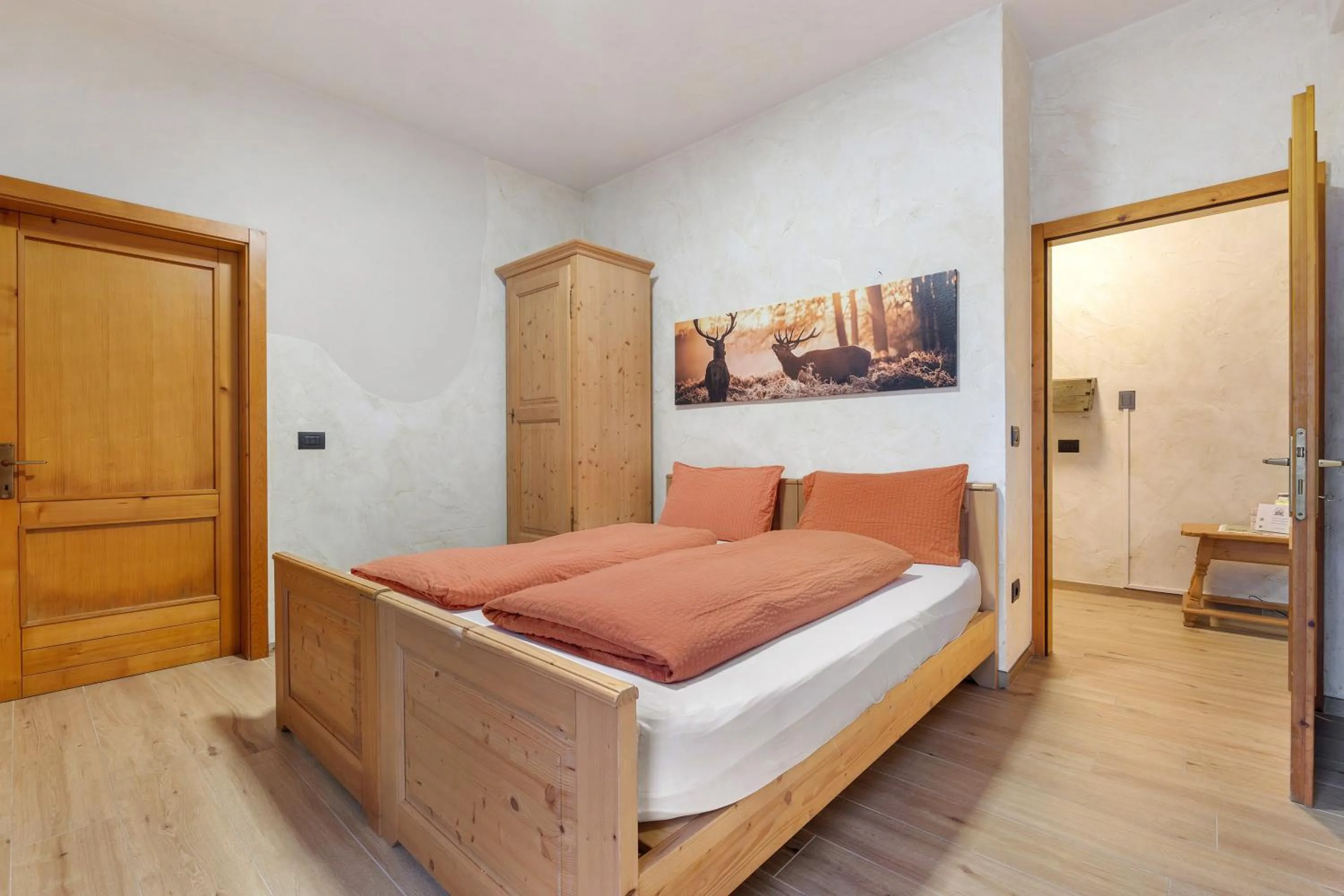 Two-Bedroom Deluxe Apartment with Garden View in Agriturismo Maso Rocca