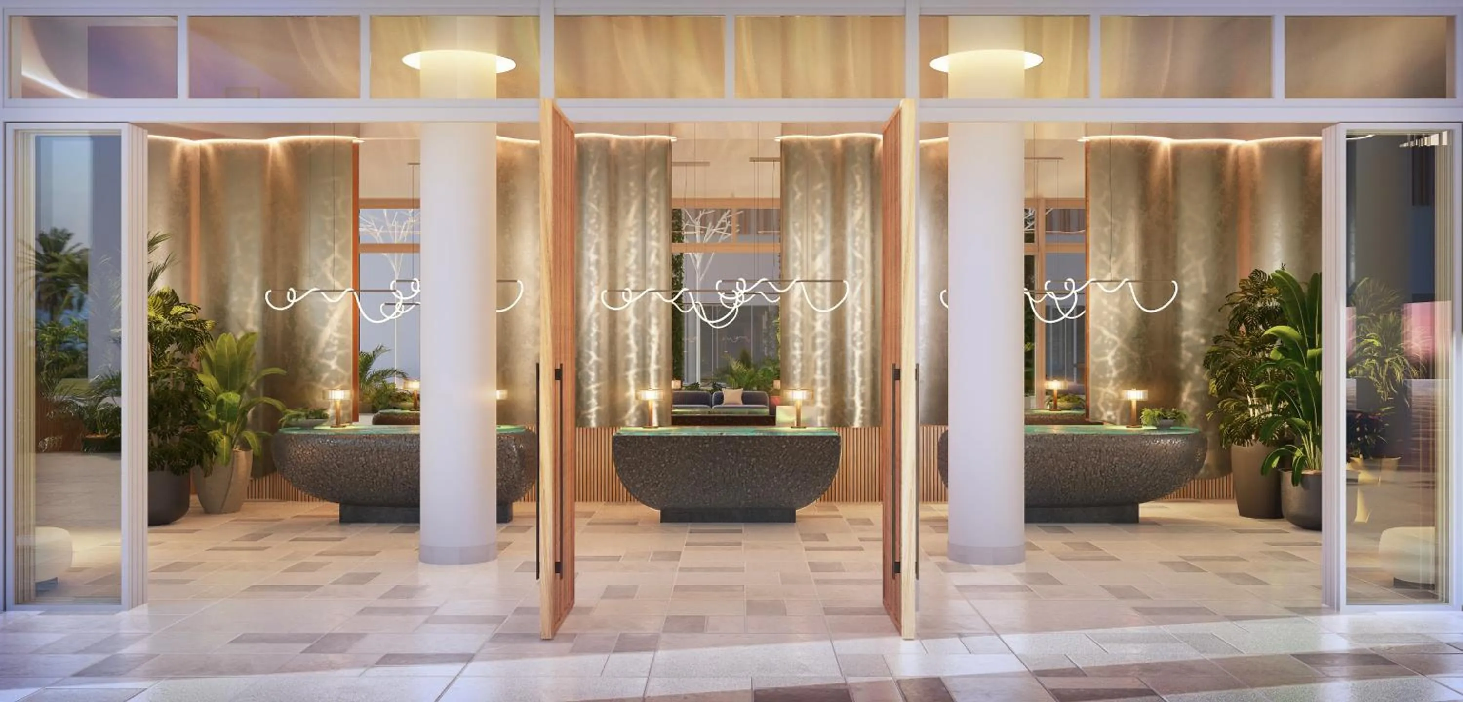 Lobby or reception in W Punta Cana, Adult All-Inclusive