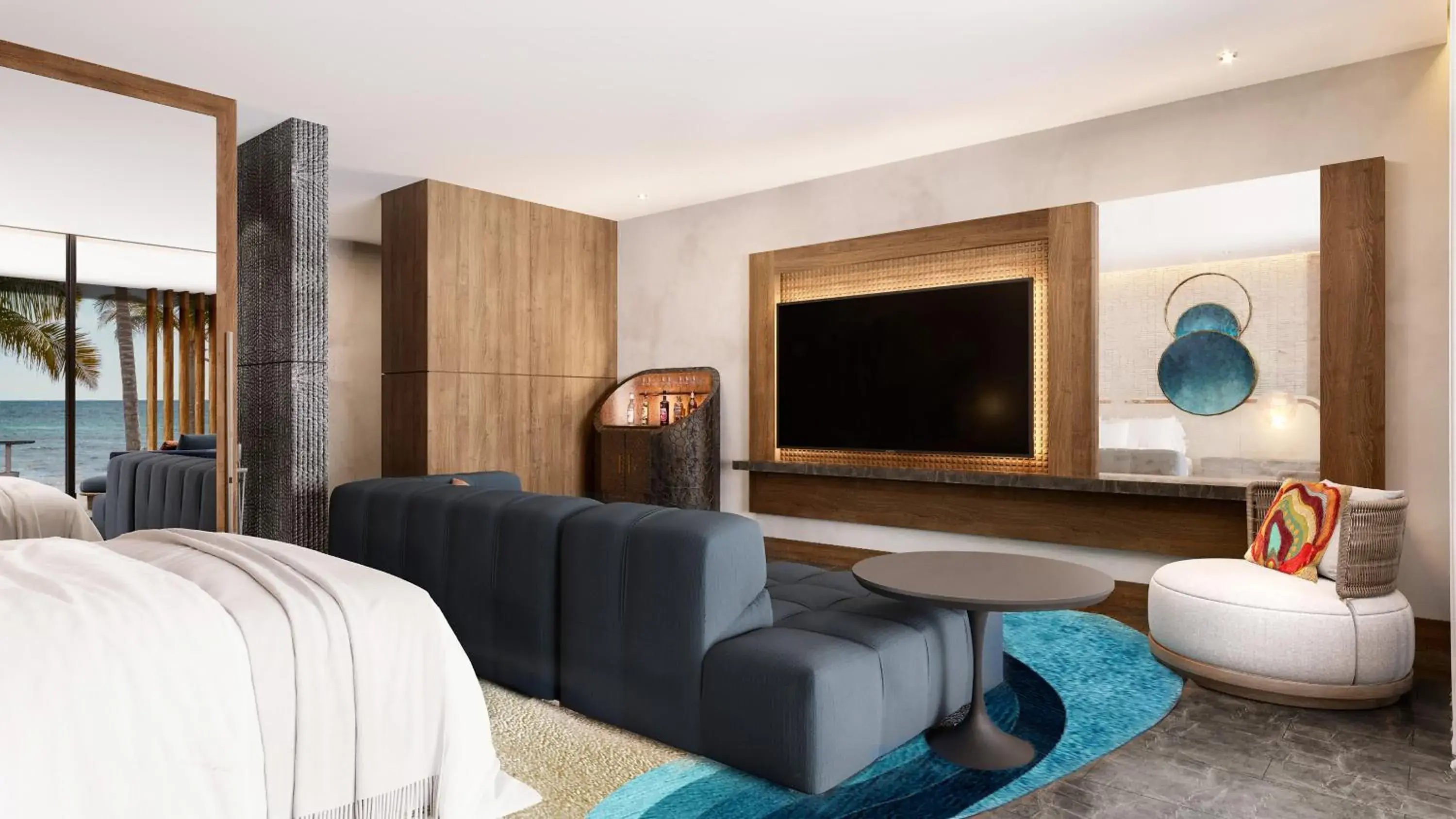 King Room with Balcony in W Punta Cana, Adult All-Inclusive King Room with Balcony in W Punta Cana, Adult All-Inclusive