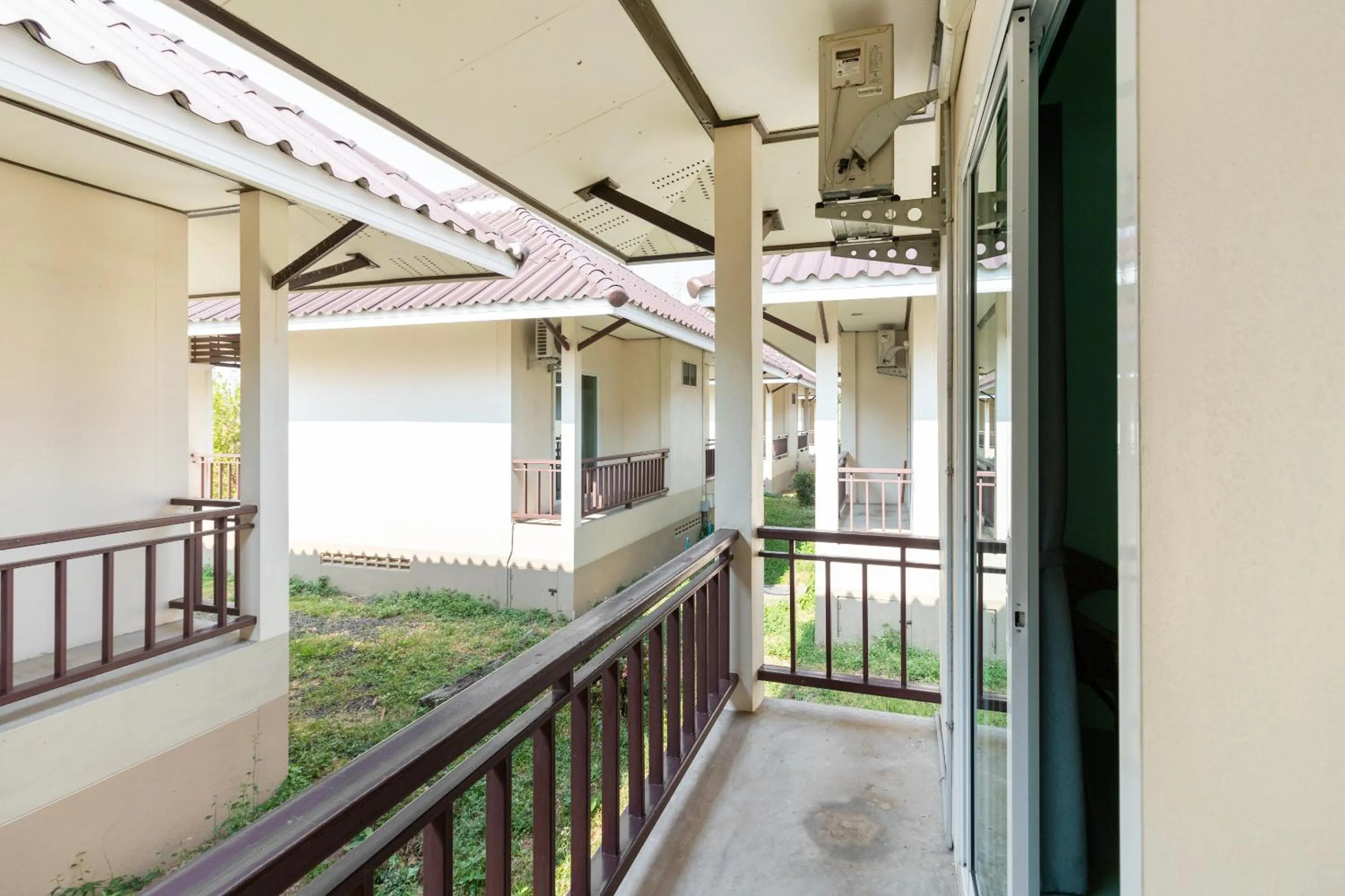 Bedroom, Balcony/Terrace in OYO 1163 Eden Hostel