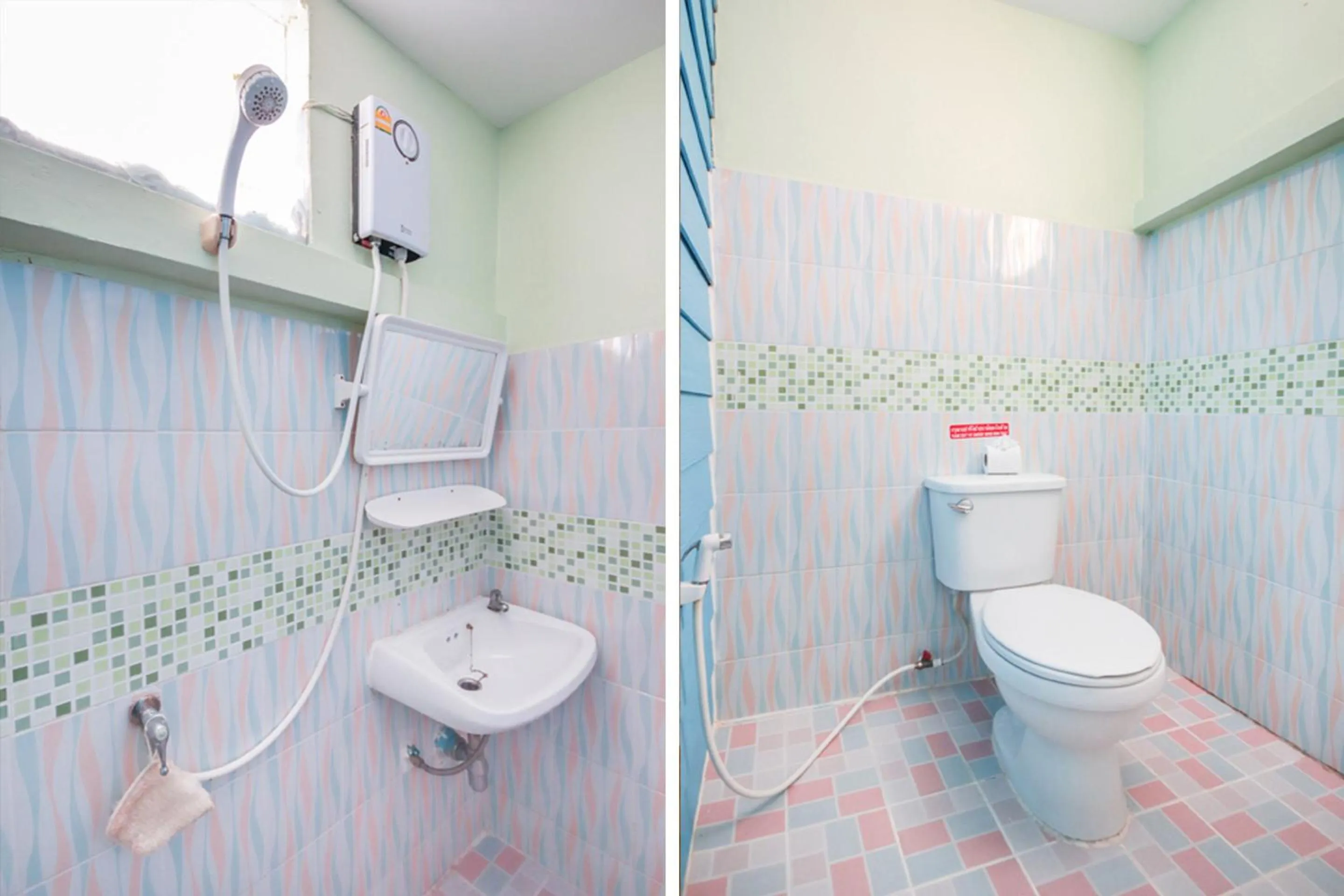 Bathroom in OYO 1163 Eden Hostel