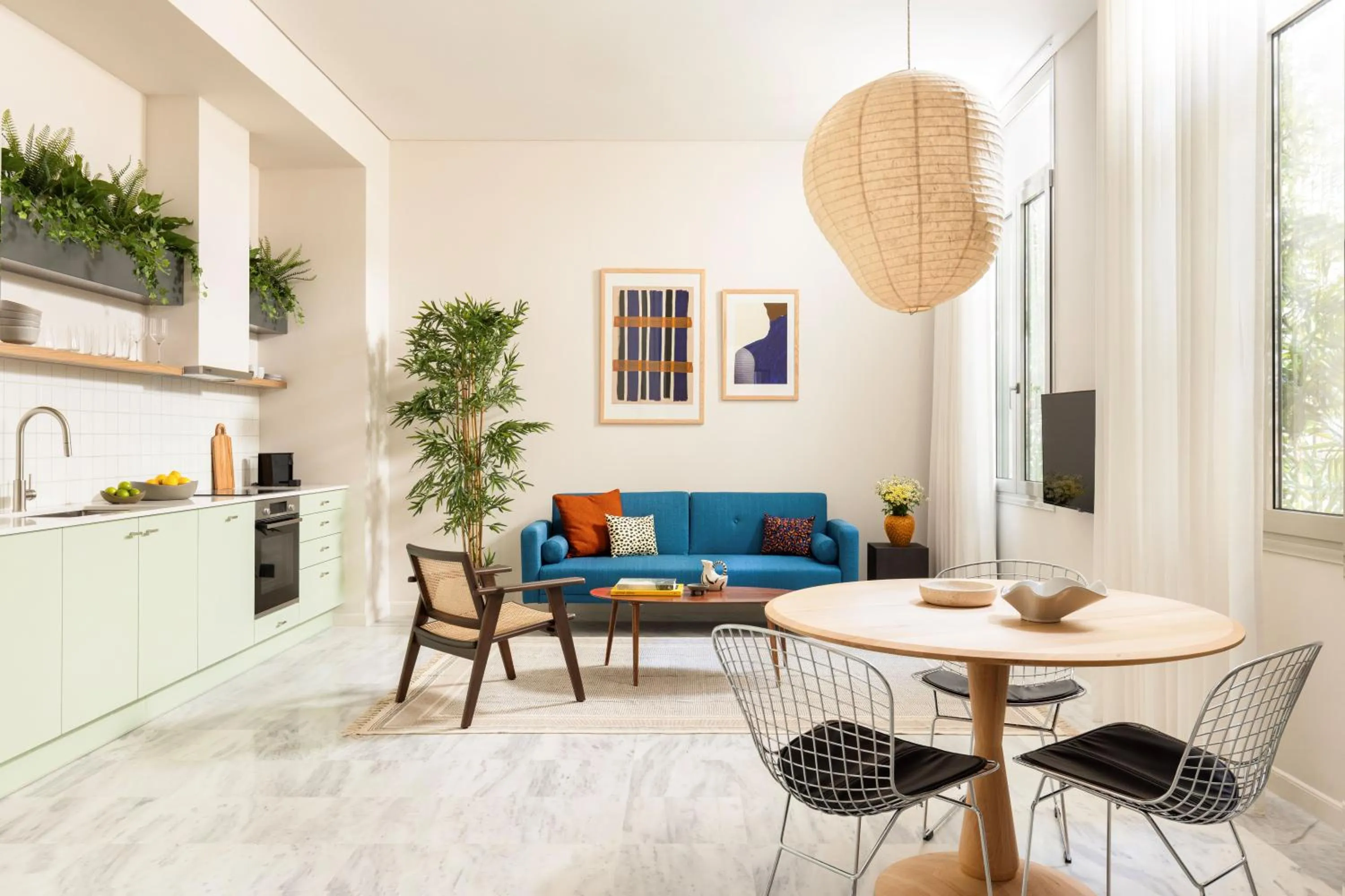 Living room in Silk n Cotton