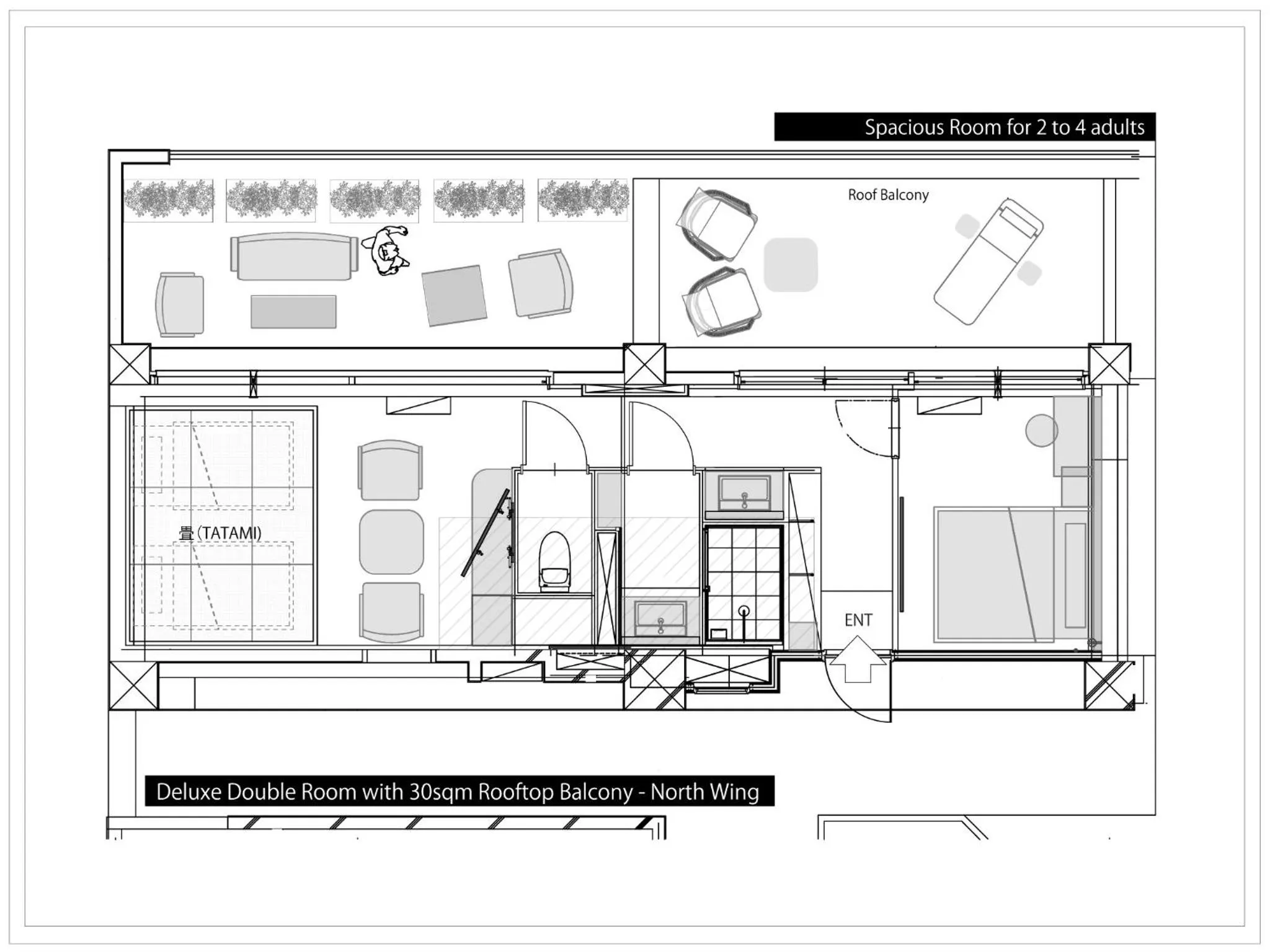 Floor plan in Sakura Terrace The Gallery