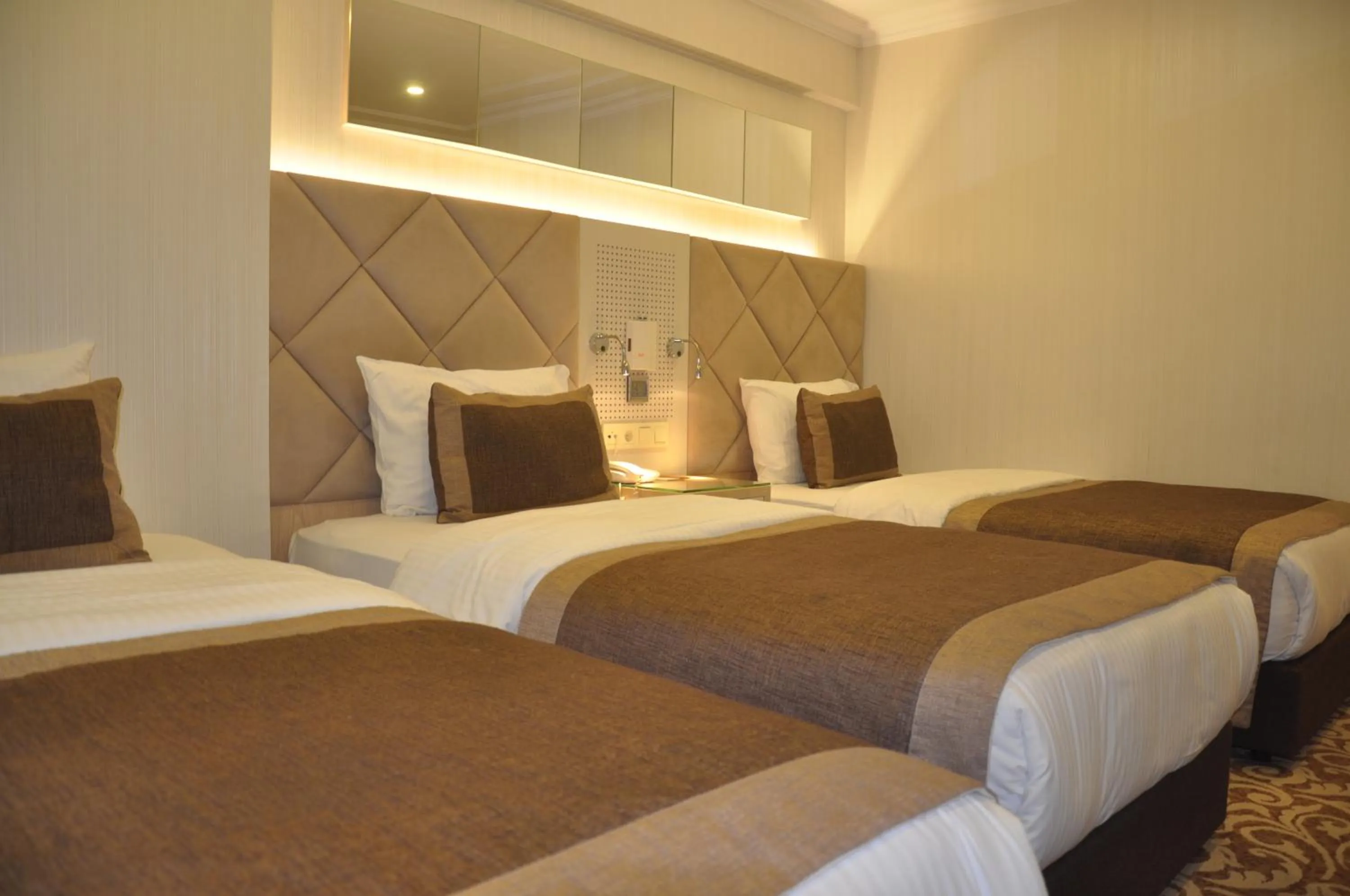 Bed in Alpinn Hotel Istanbul