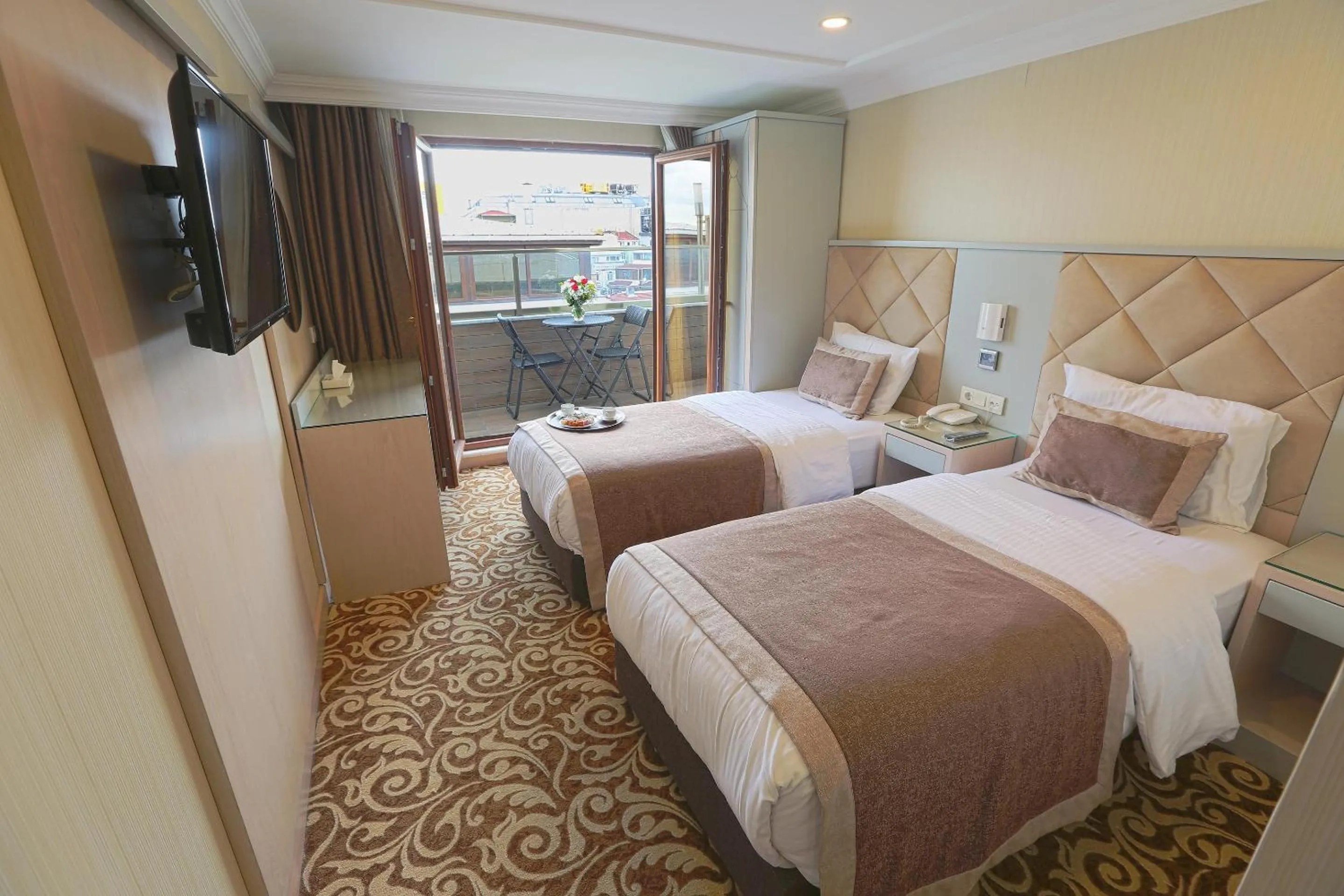 Bed in Alpinn Hotel Istanbul