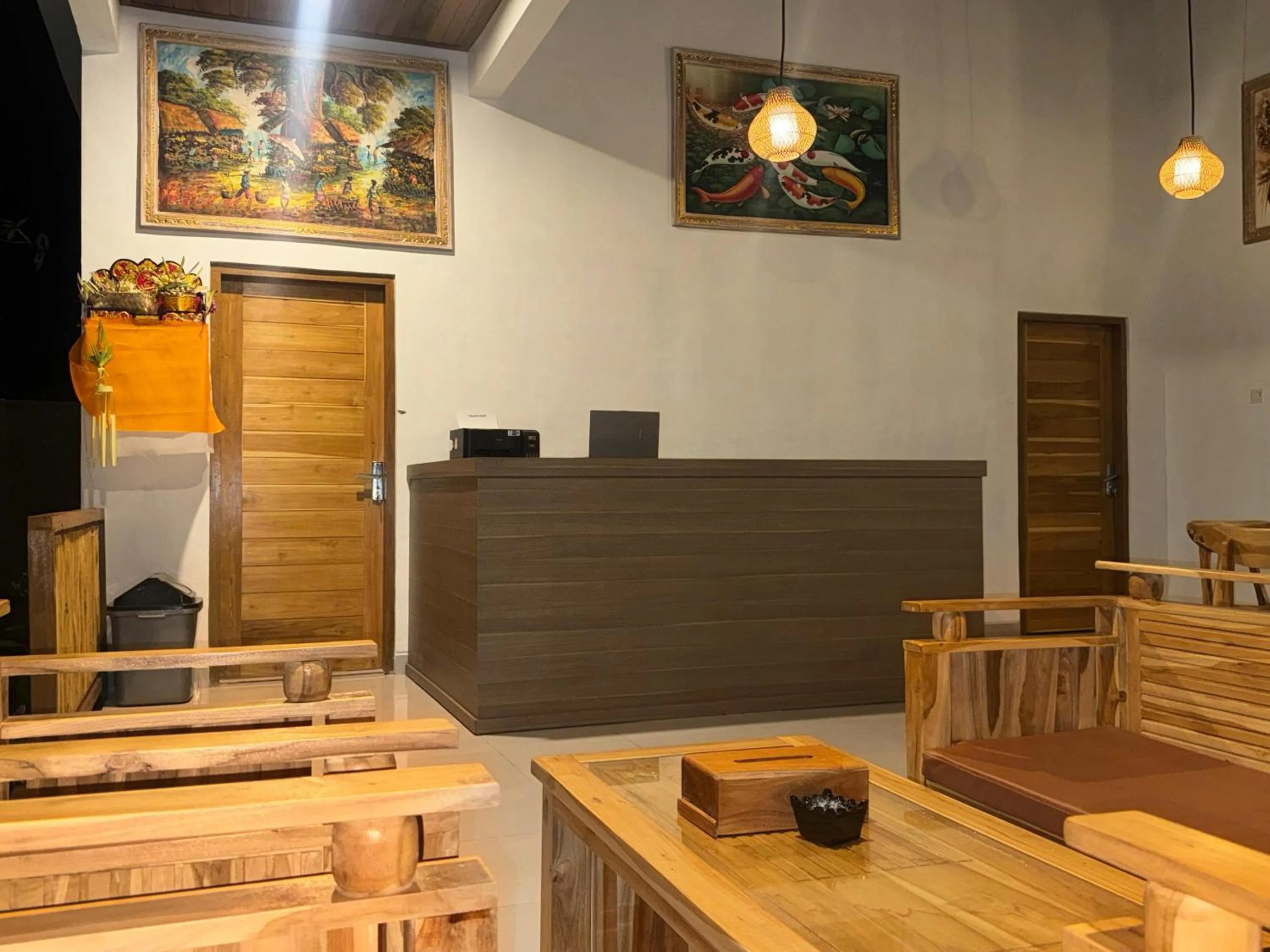 Lobby or reception in Kelingking Parama Resort