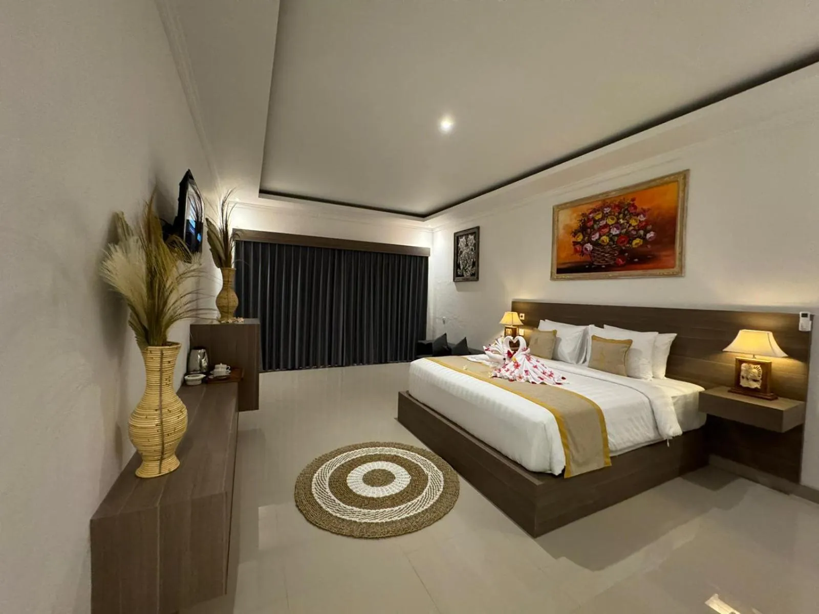 Bed in Kelingking Parama Resort