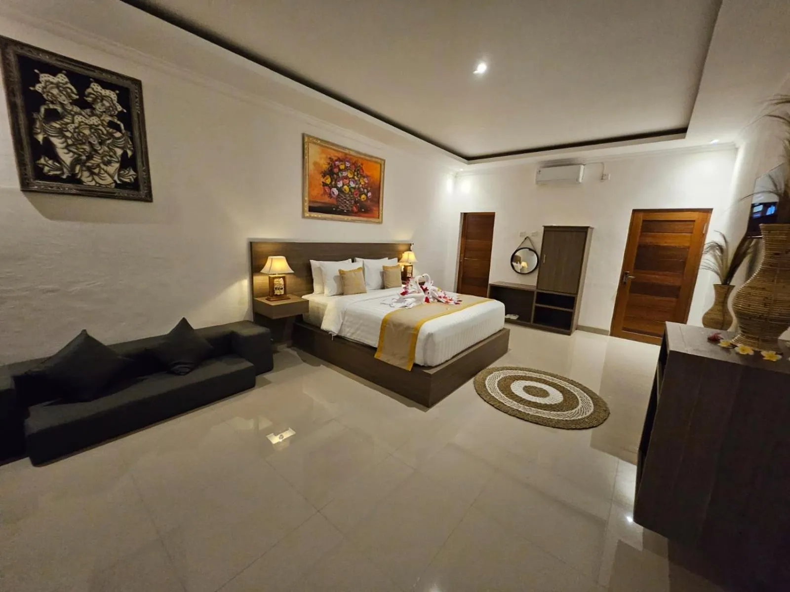 Bed in Kelingking Parama Resort