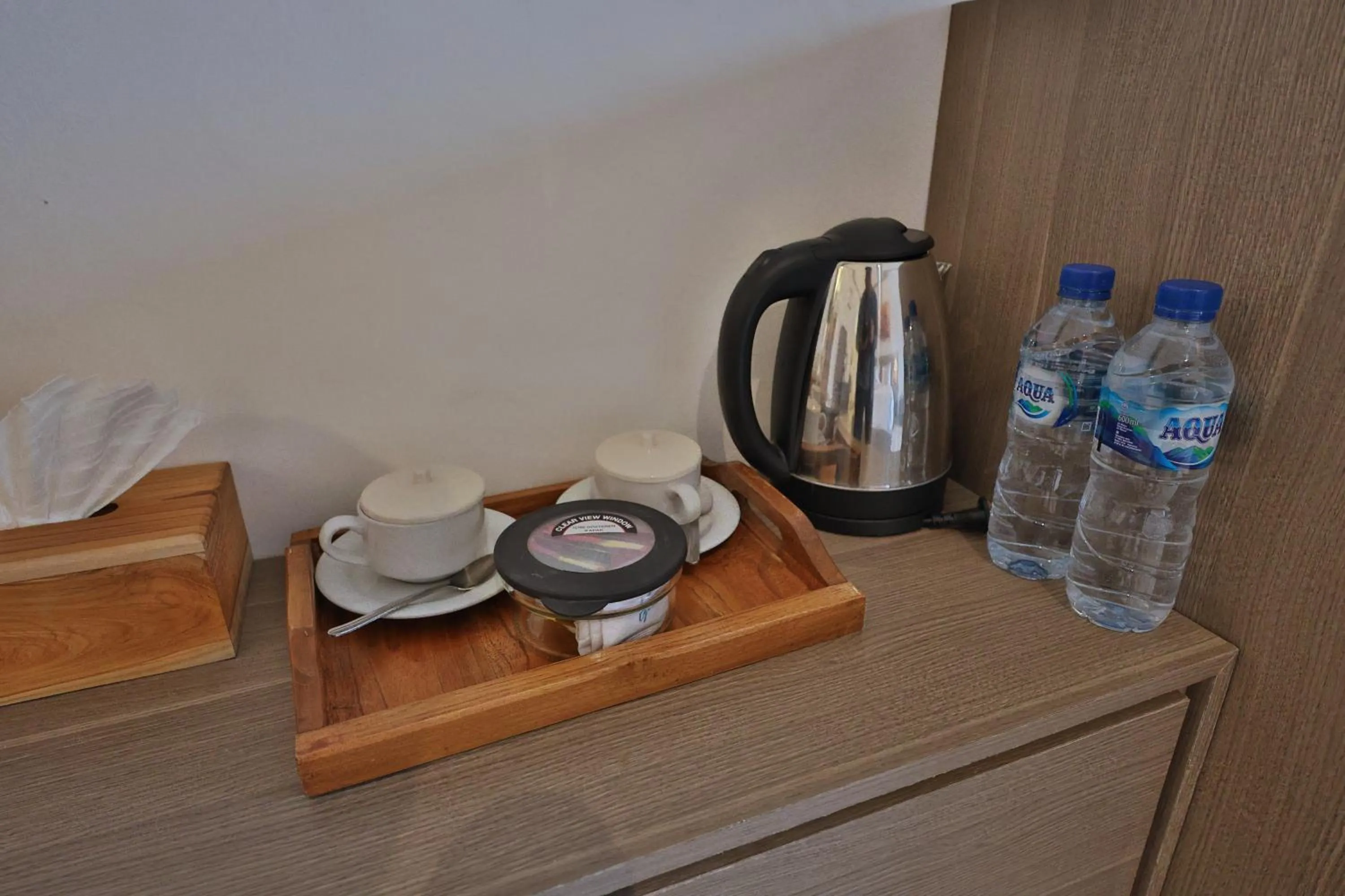 Coffee/tea facilities in Kelingking Parama Resort