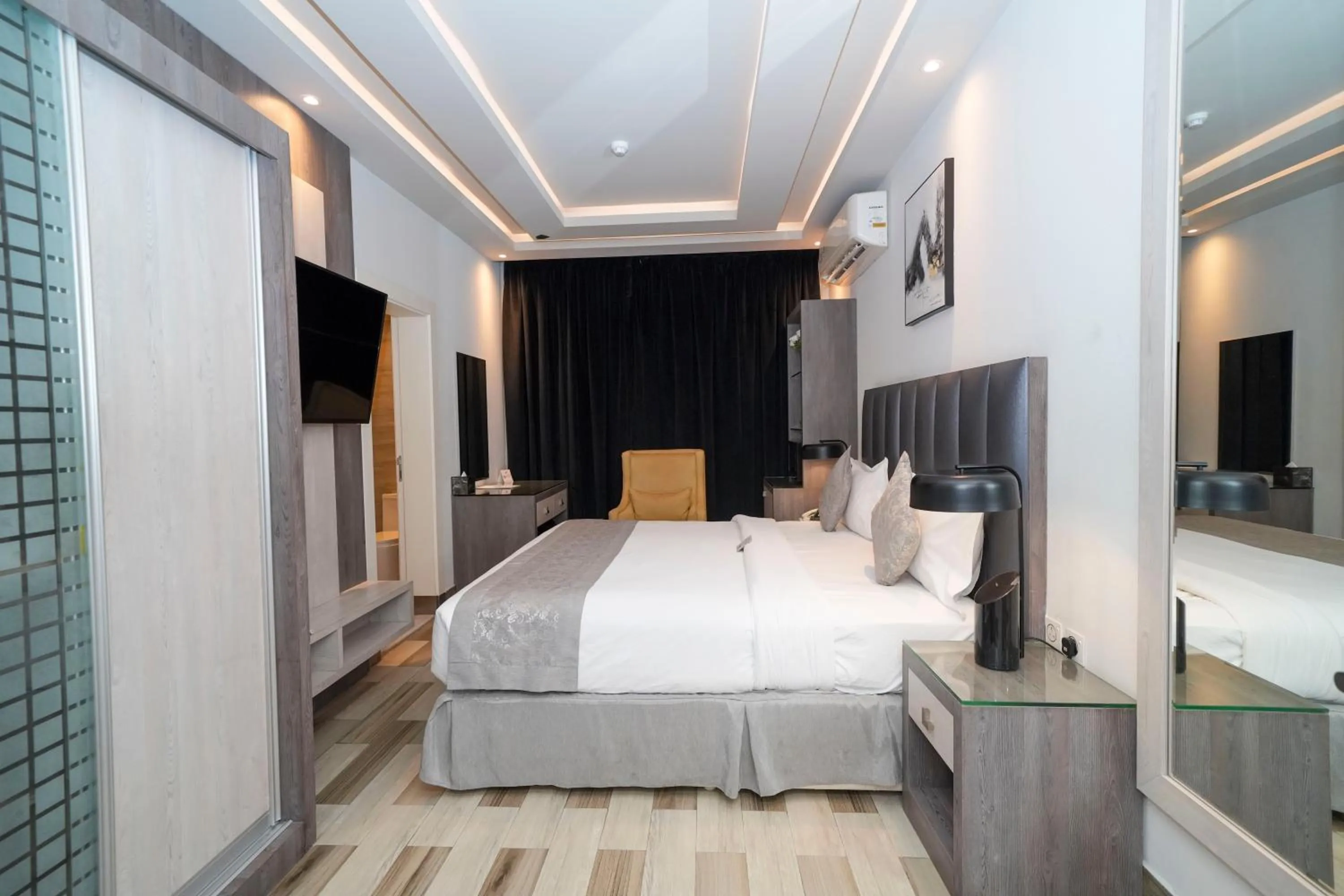 Bed in Seven Palaces Hotel