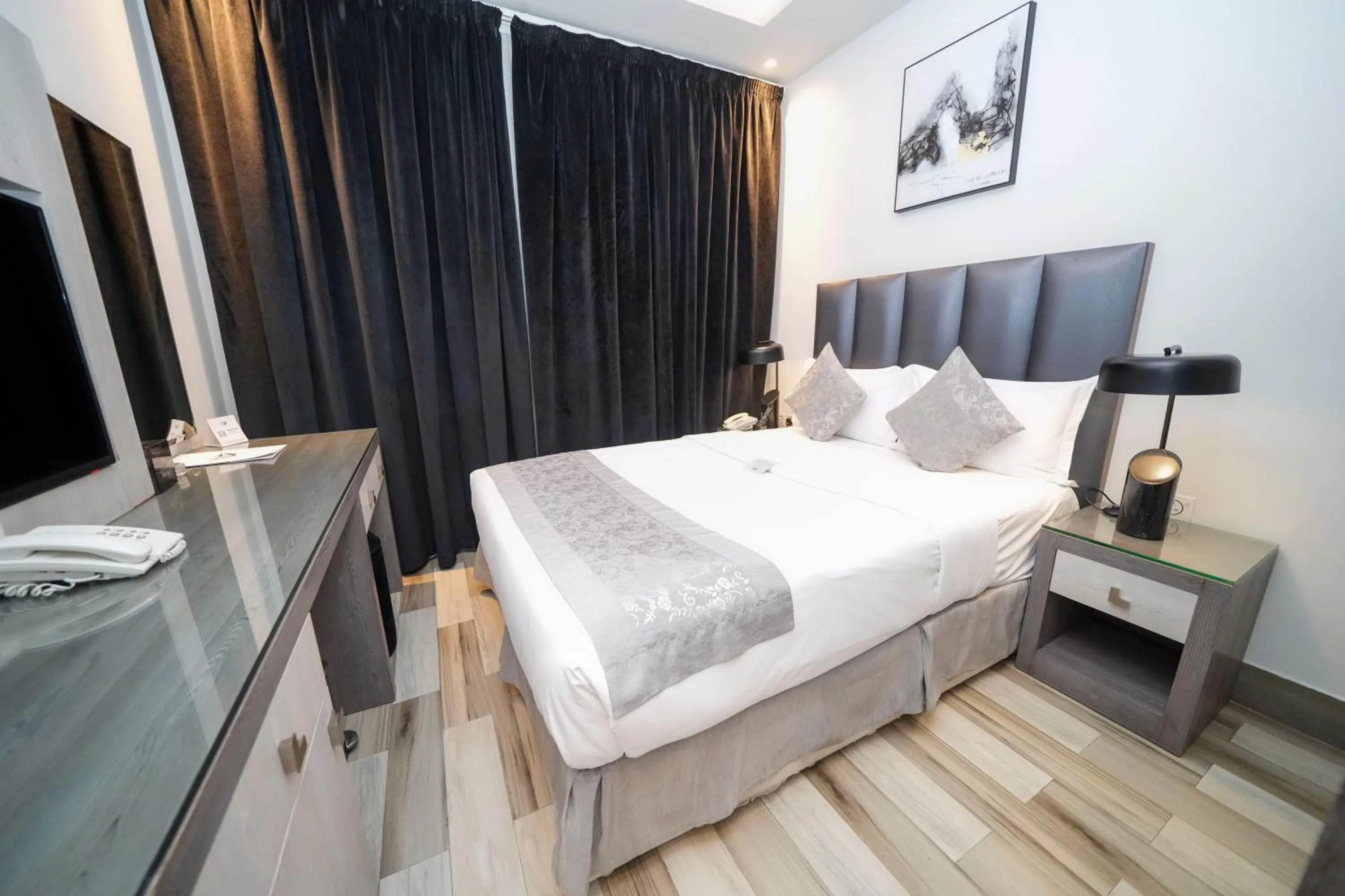 Bed in Seven Palaces Hotel