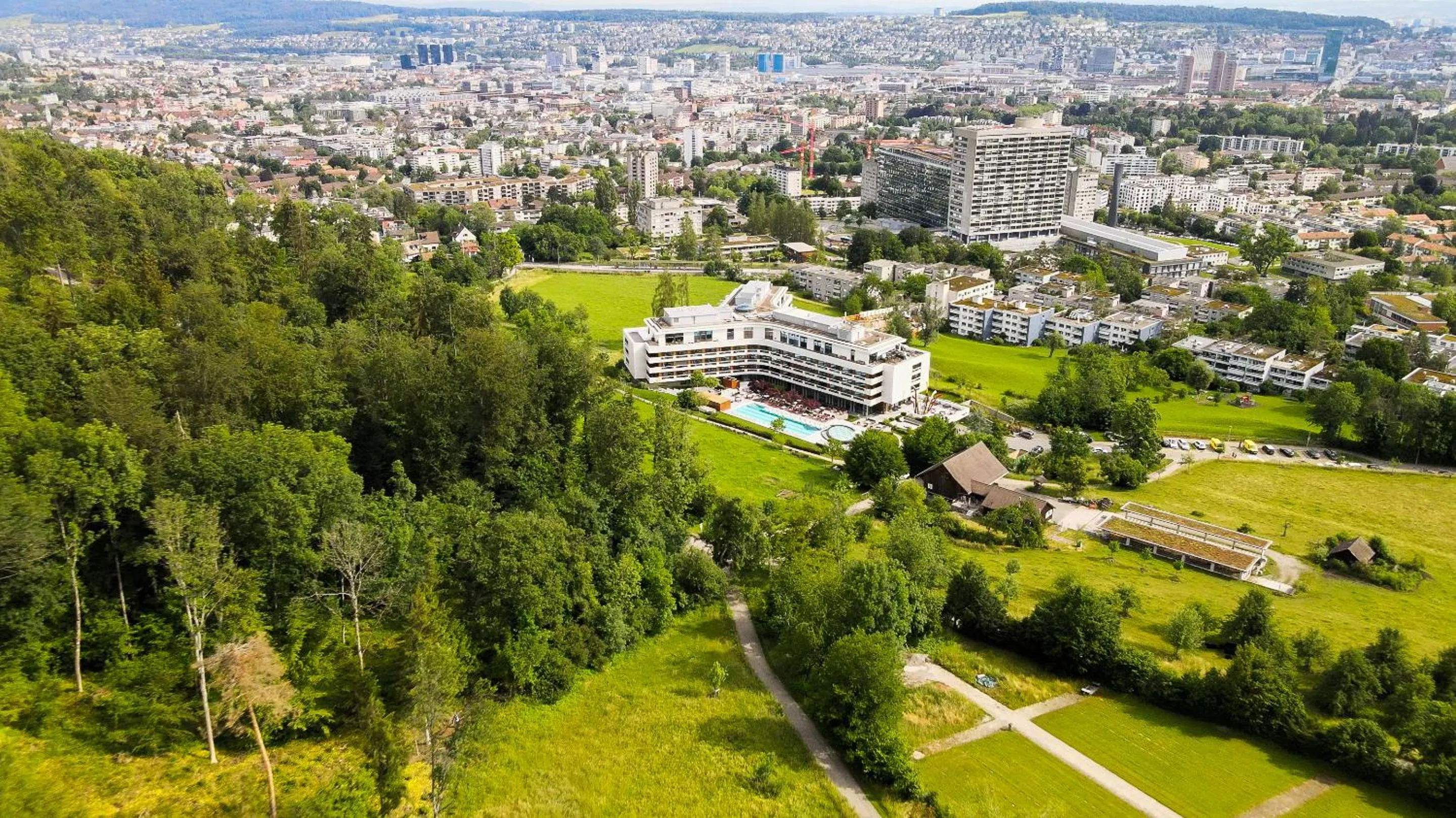 Bird's eye view in FIVE Zurich - Luxury City Resort