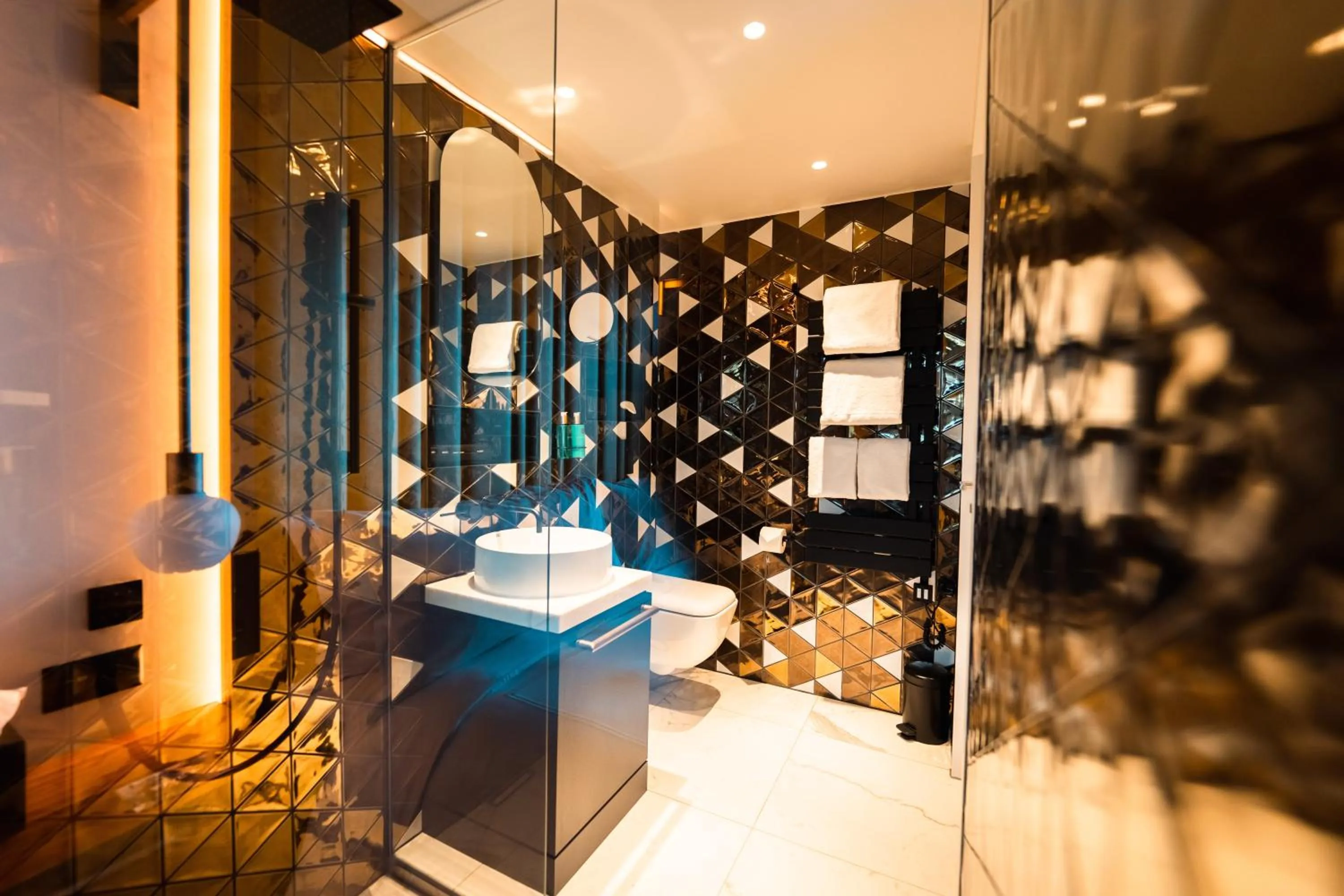 Bathroom in FIVE Zurich - Luxury City Resort