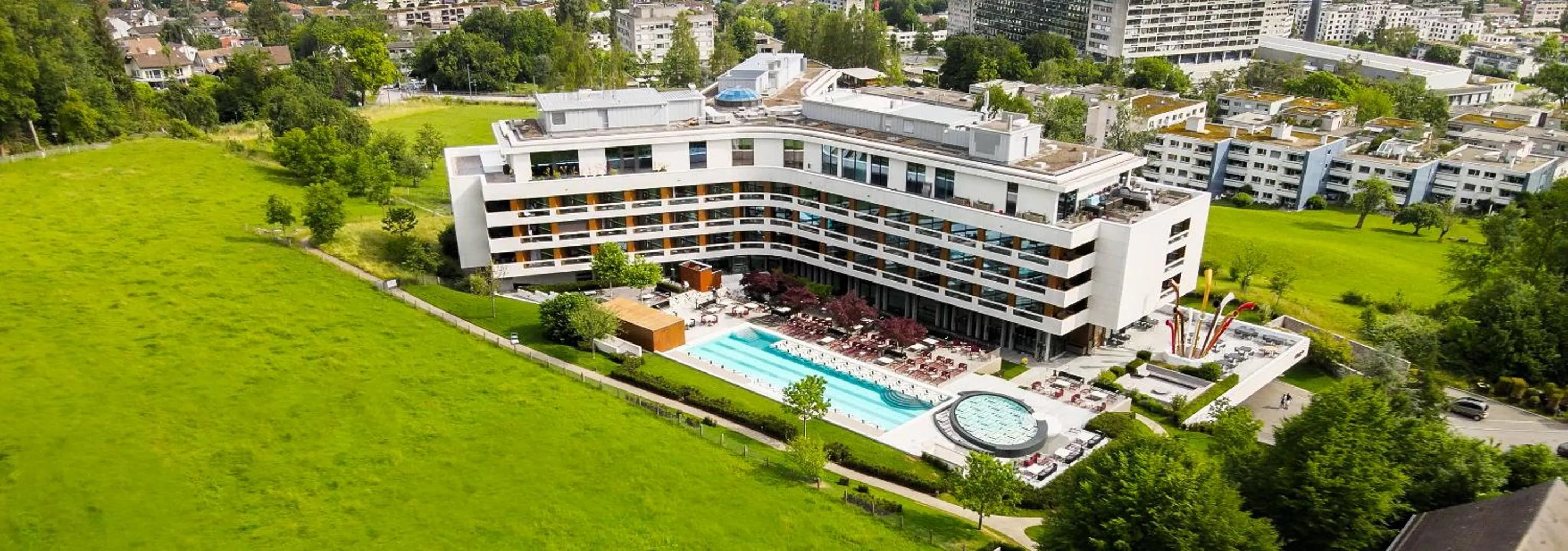Property building in FIVE Zurich - Luxury City Resort