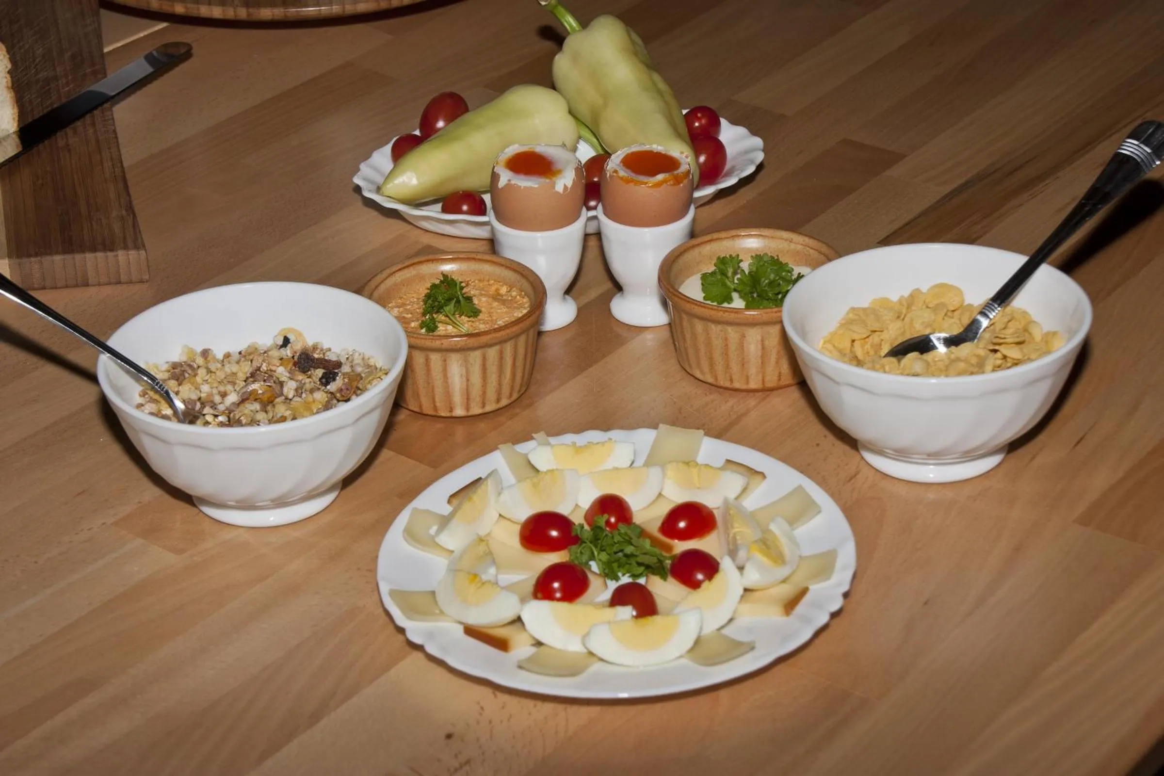 Food in Bellevue Budapest B&B