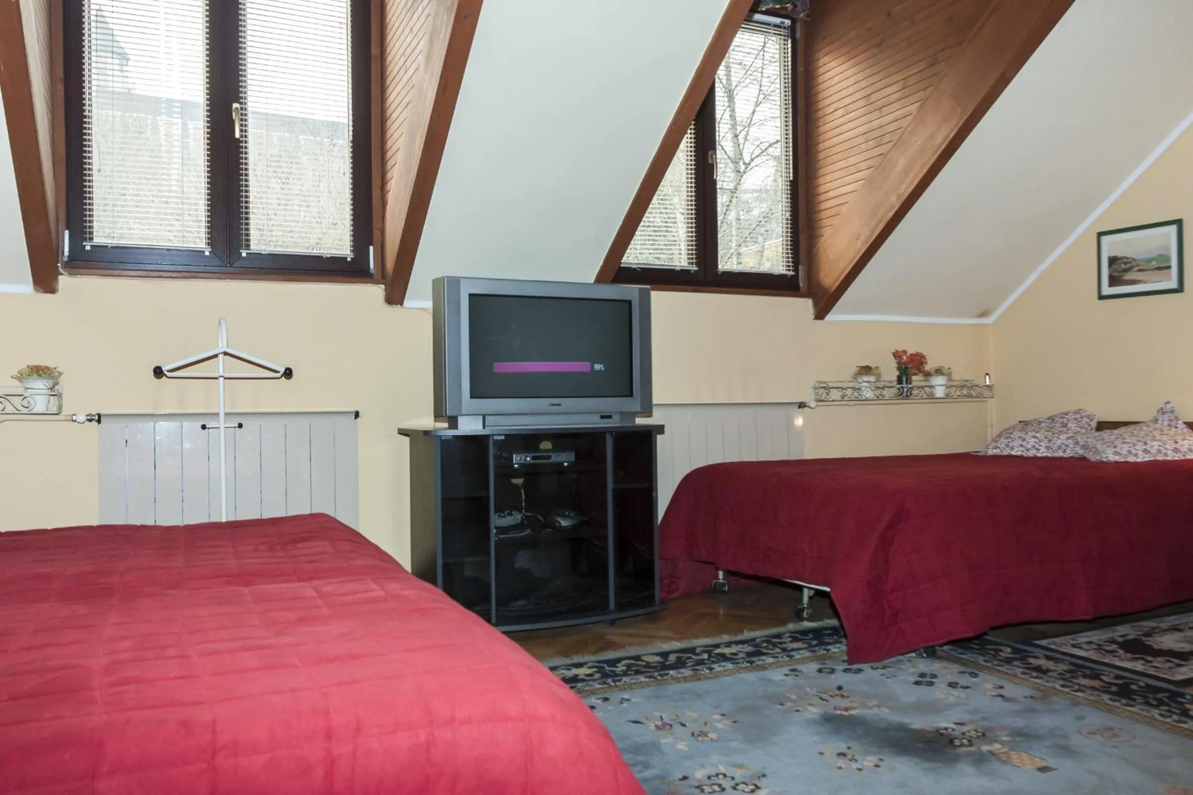 Photo of the whole room, Bed in Bellevue Budapest B&B