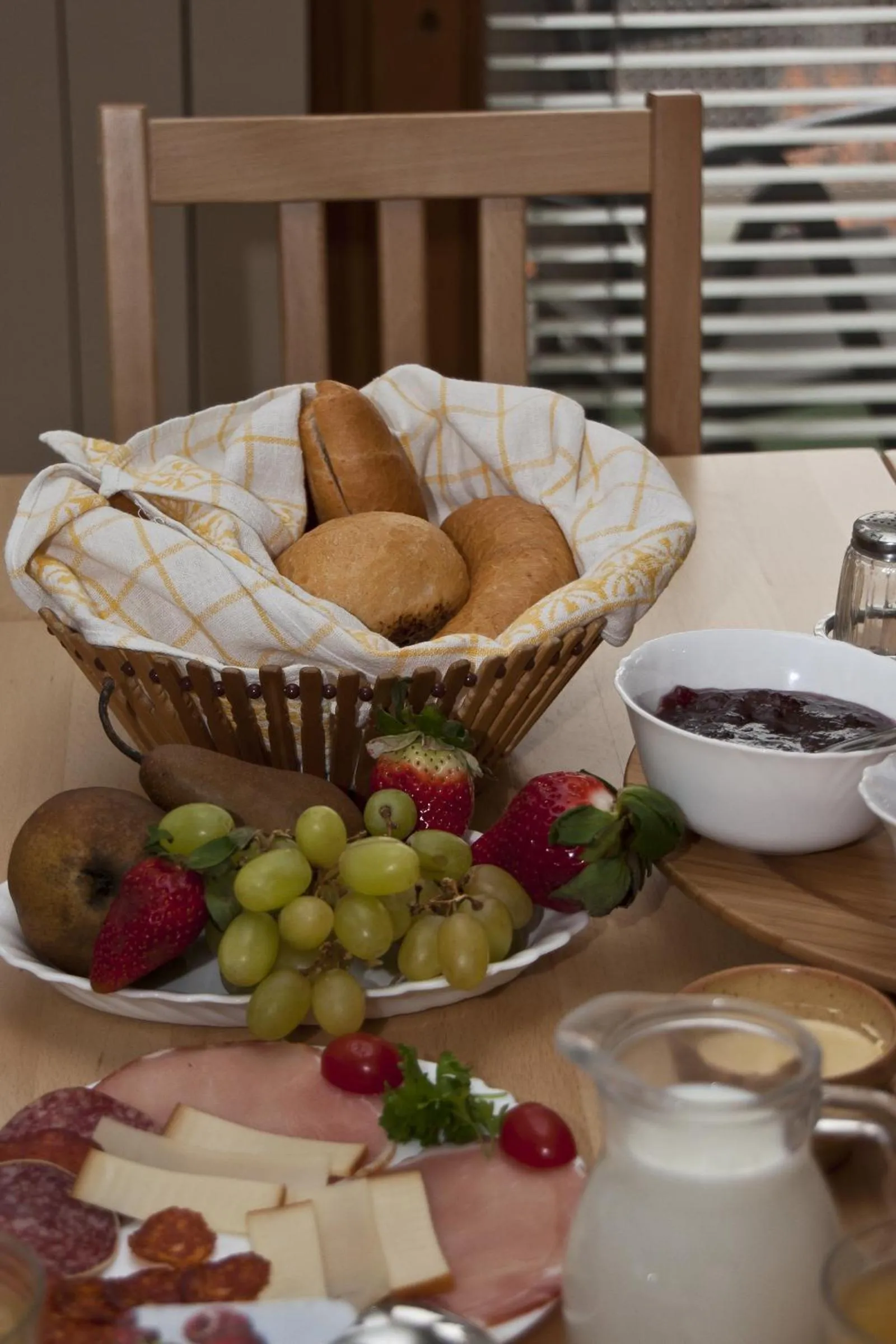 Food in Bellevue Budapest B&B