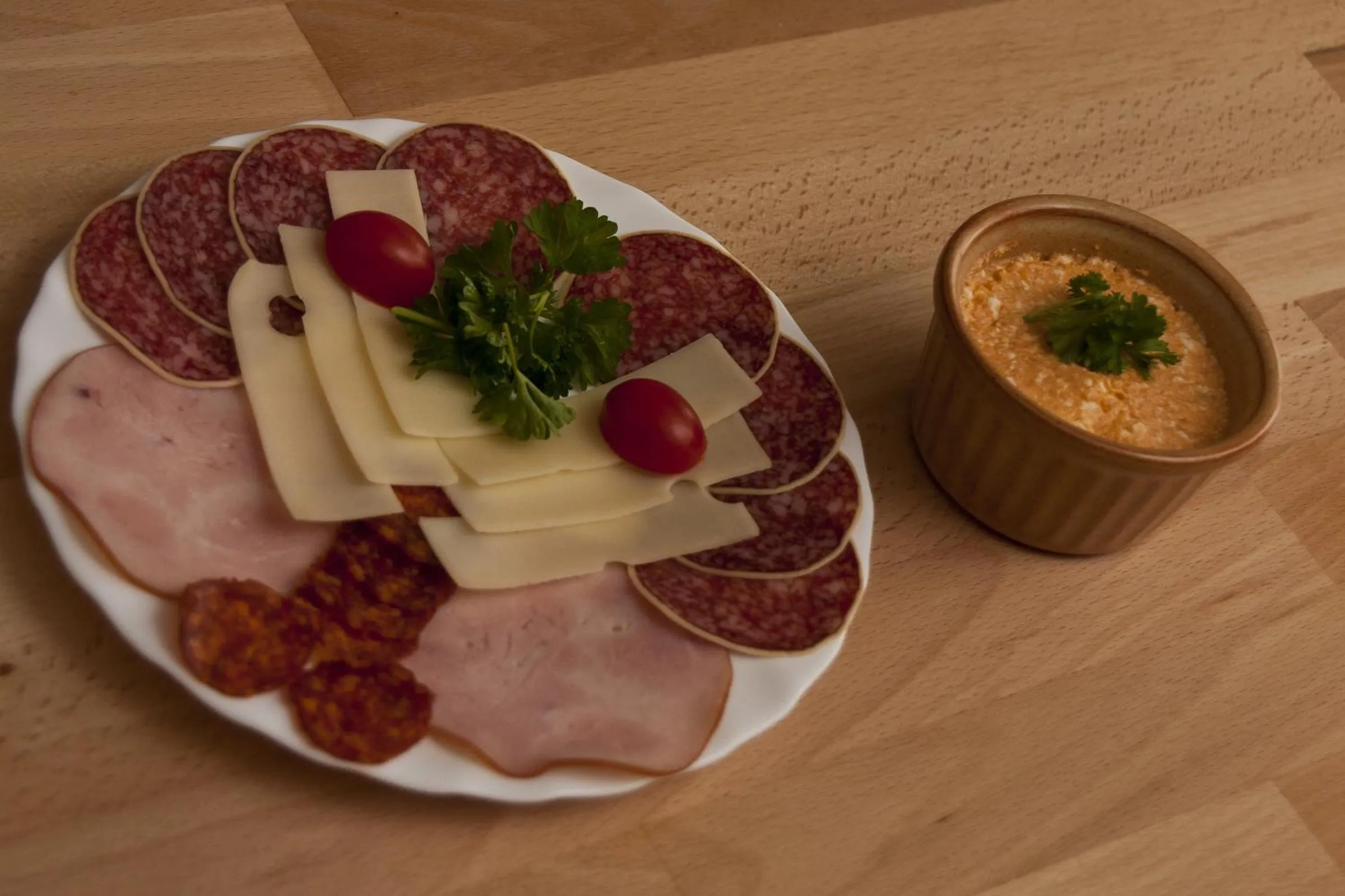 Food in Bellevue Budapest B&B