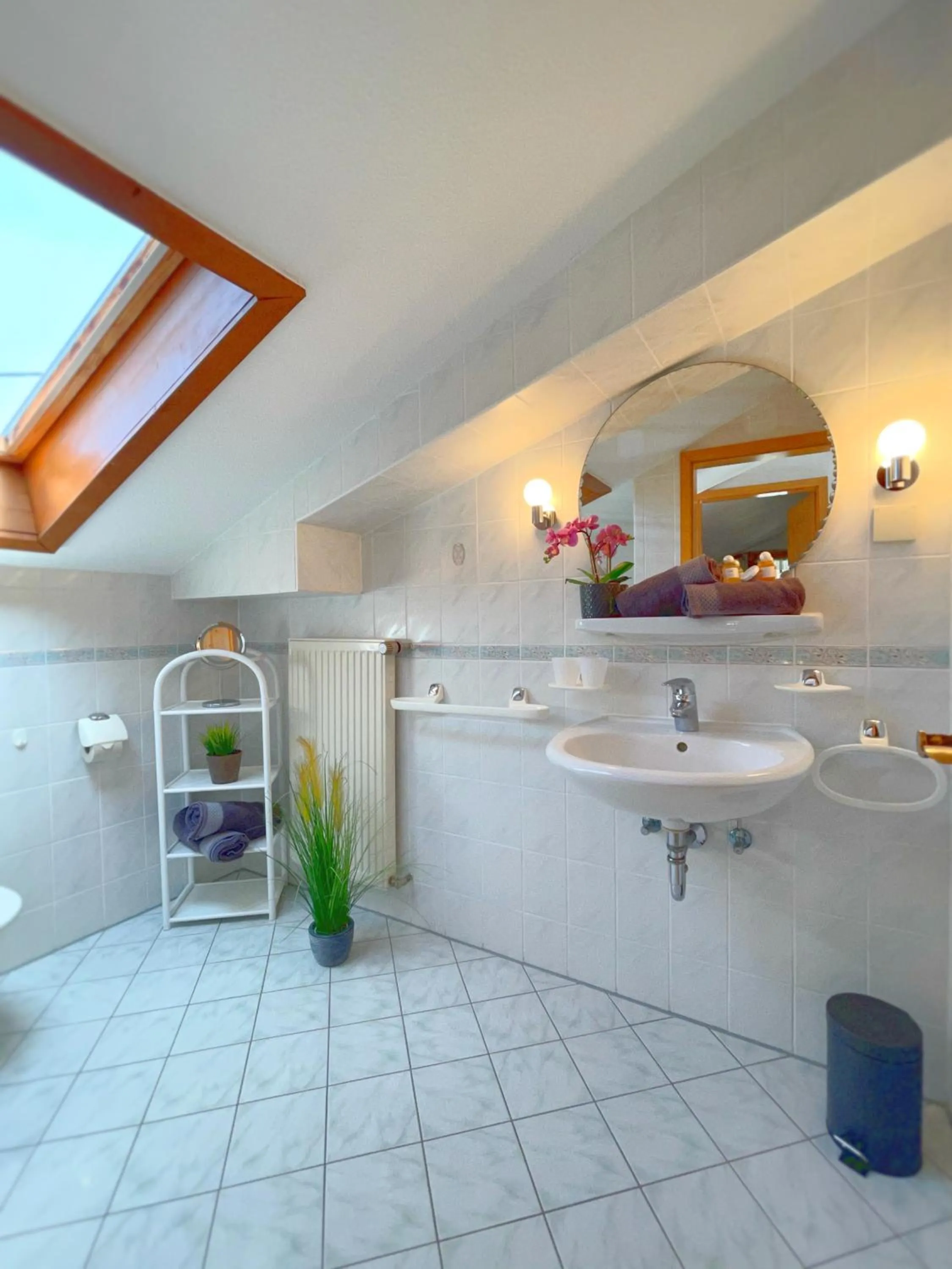 Bathroom in Pension Loiplstüberl