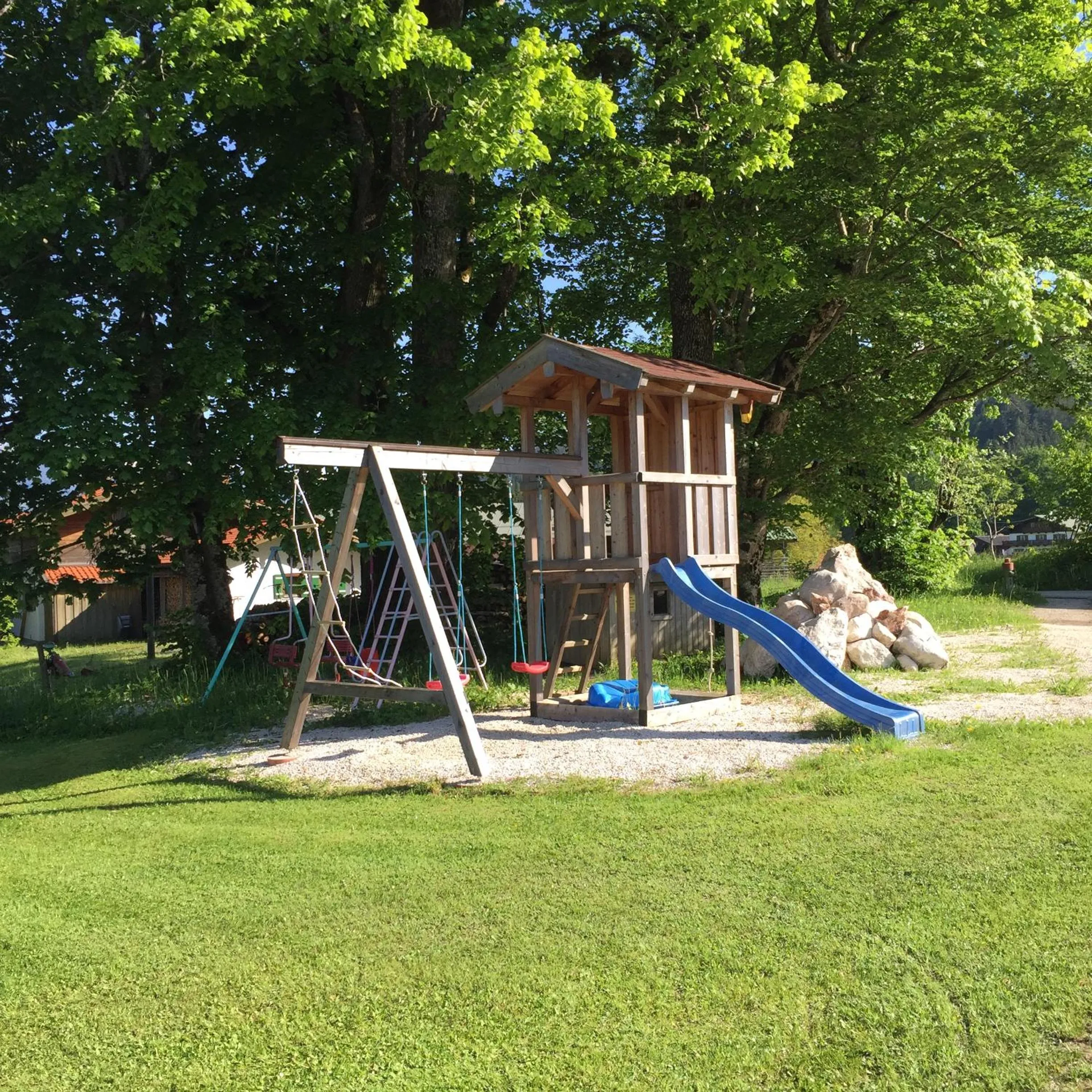 Children play ground in Pension Loiplstüberl