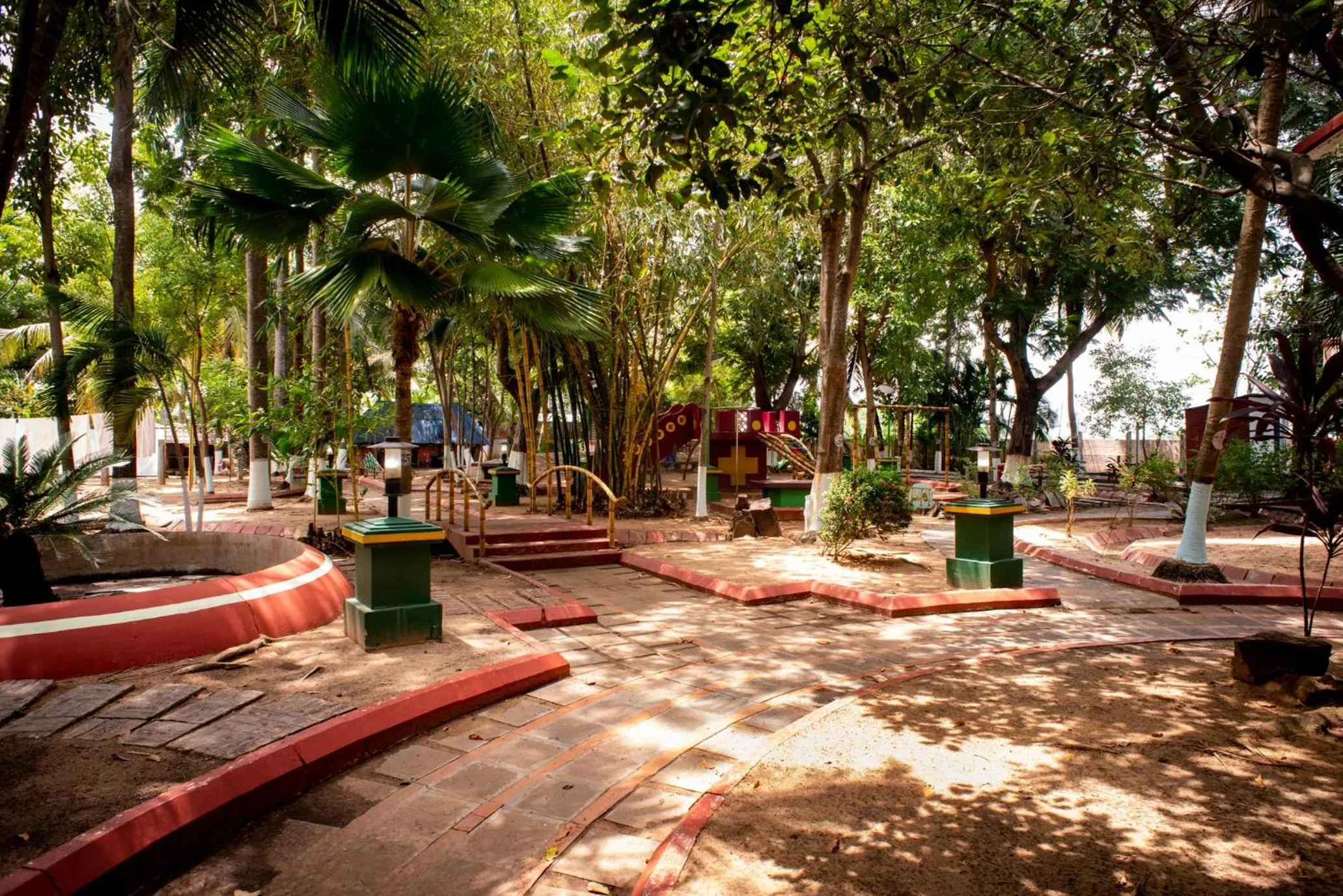 Natural landscape in Hotel Sadhabishegam