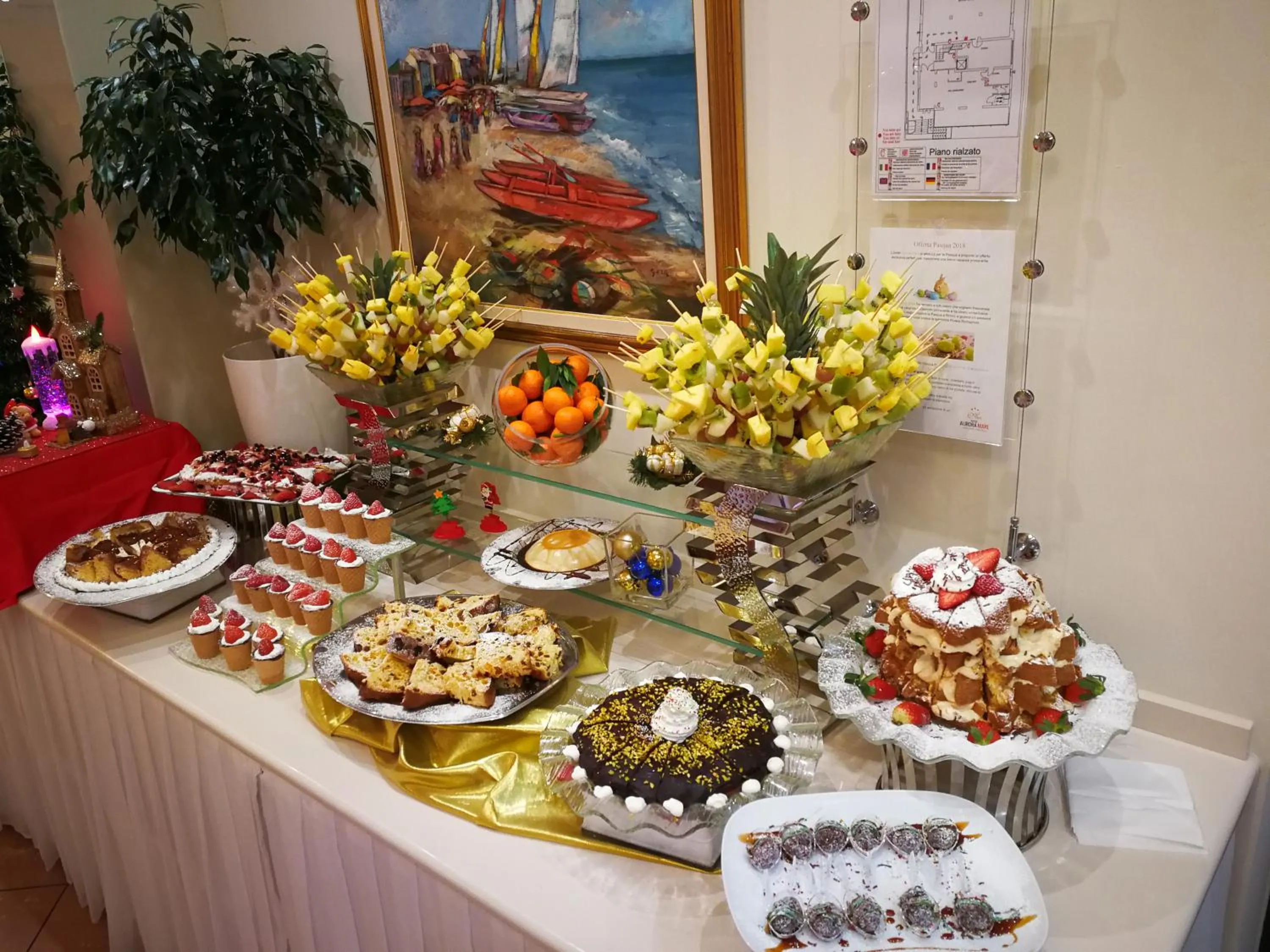 Food in Hotel Aurora Mare