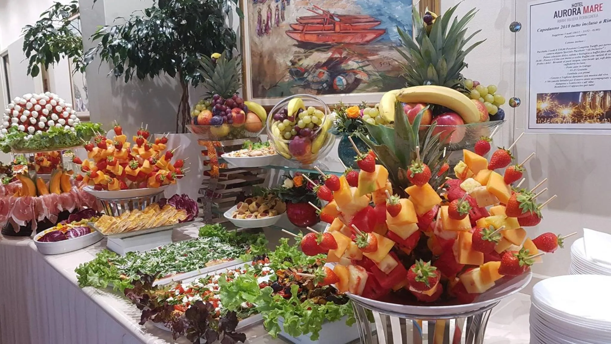 Food in Hotel Aurora Mare