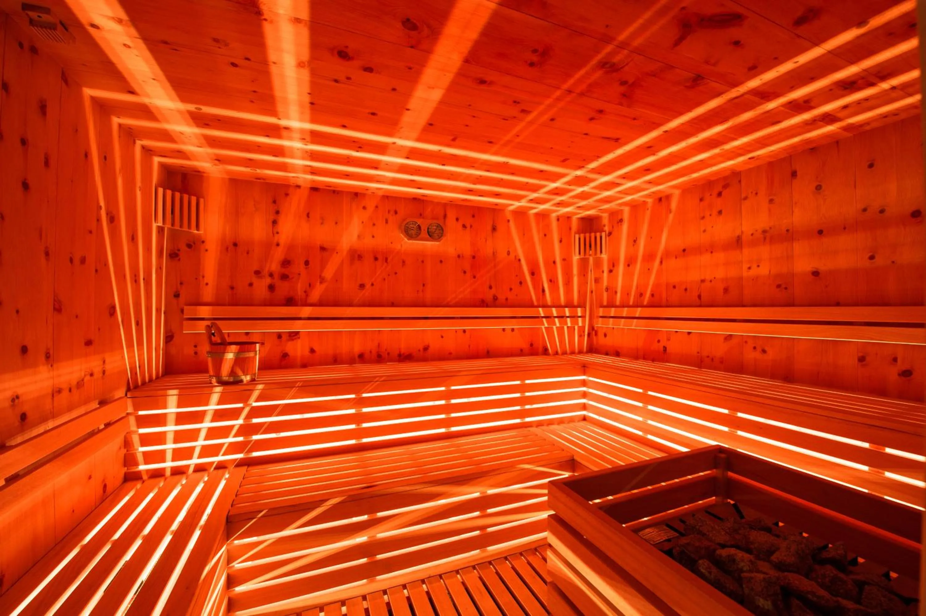 Sauna in Golden Park Resort