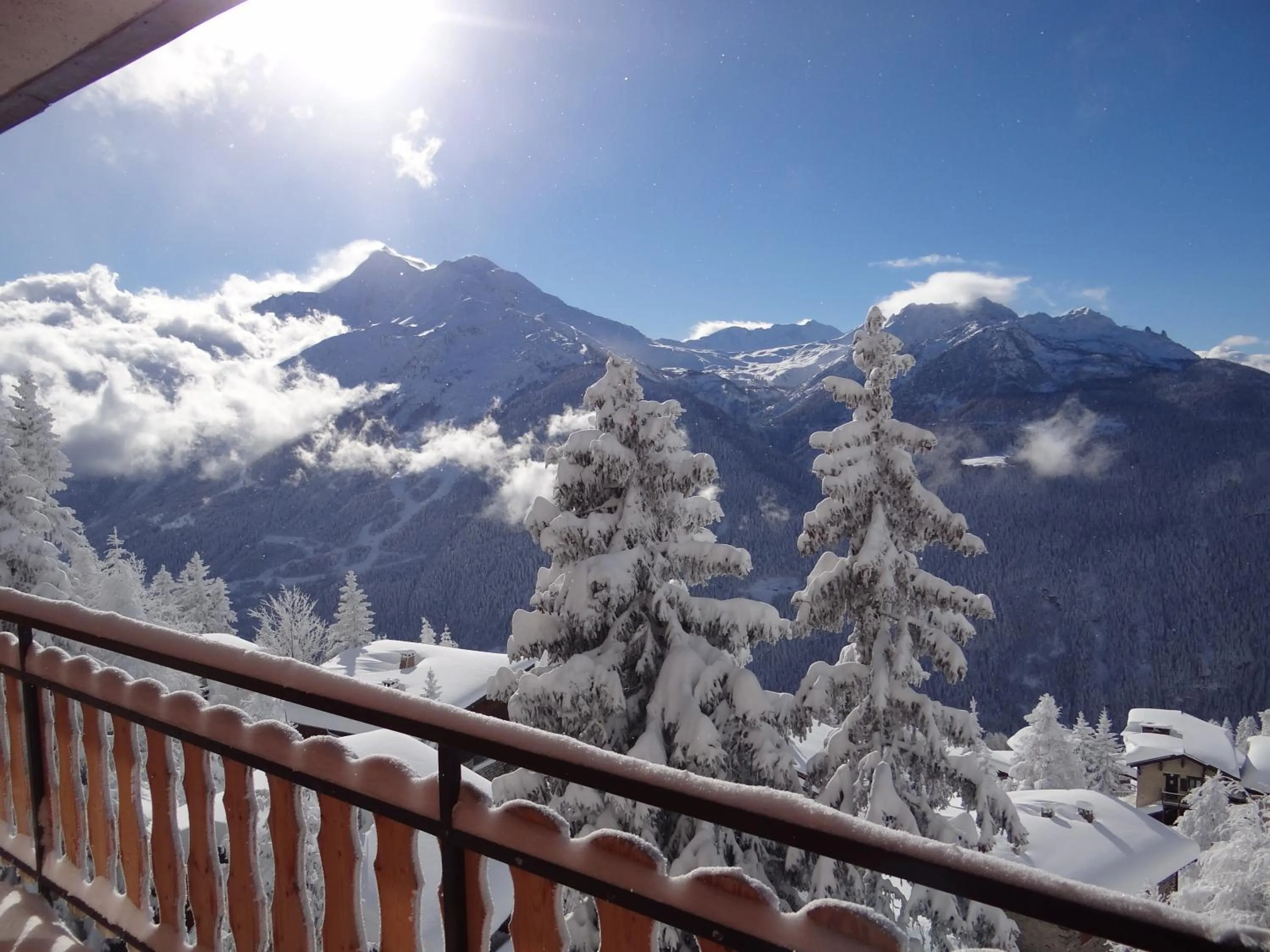 Balcony/Terrace in Résidence Le Tyrol