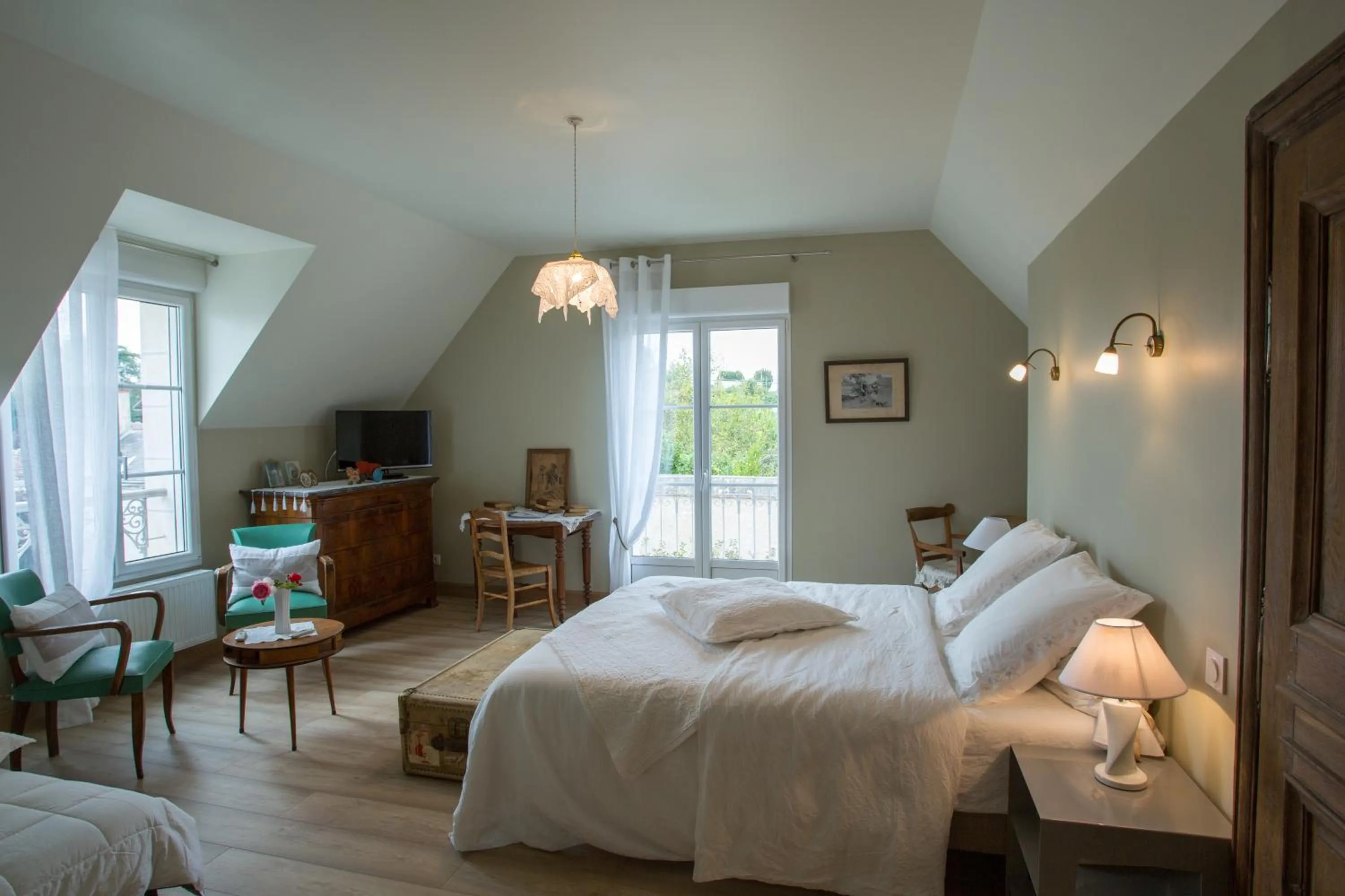 TV and multimedia, Bed in La Maison du Carroir