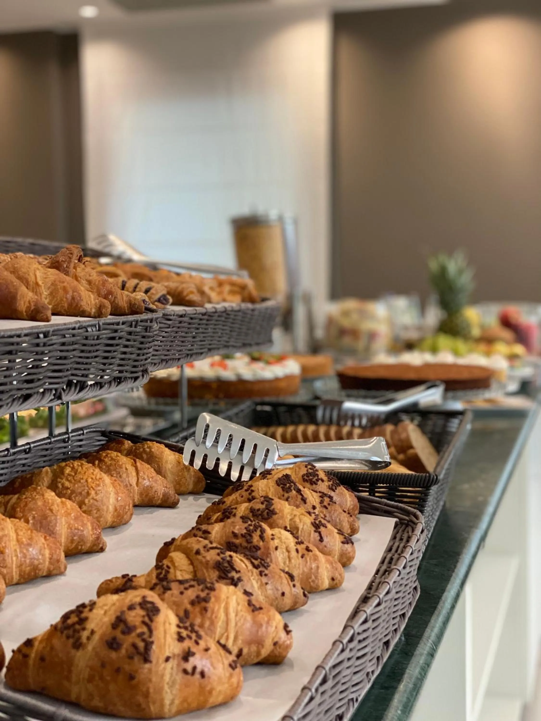 Buffet breakfast in Hotel Ducale
