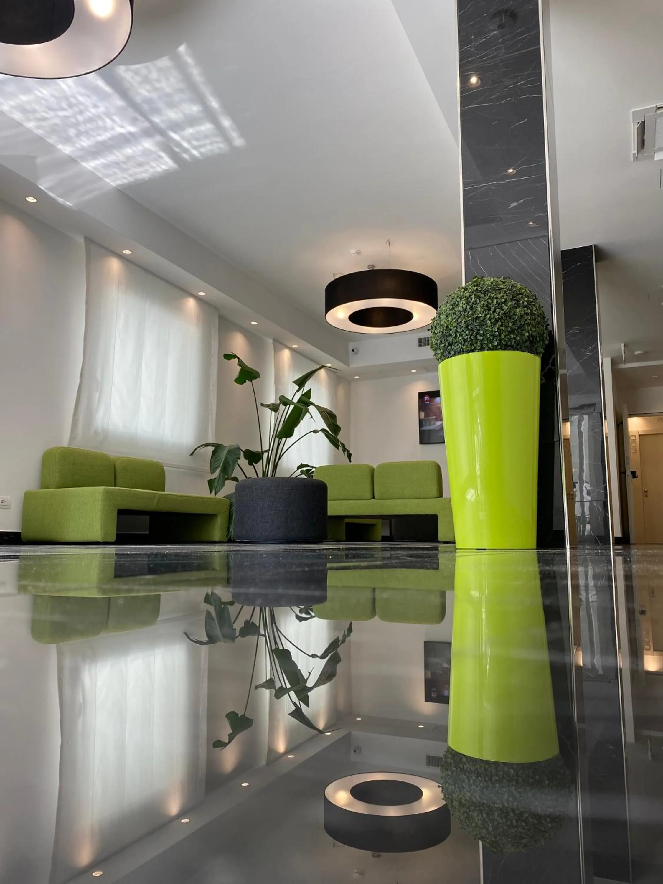 Lobby or reception in Hotel Ducale