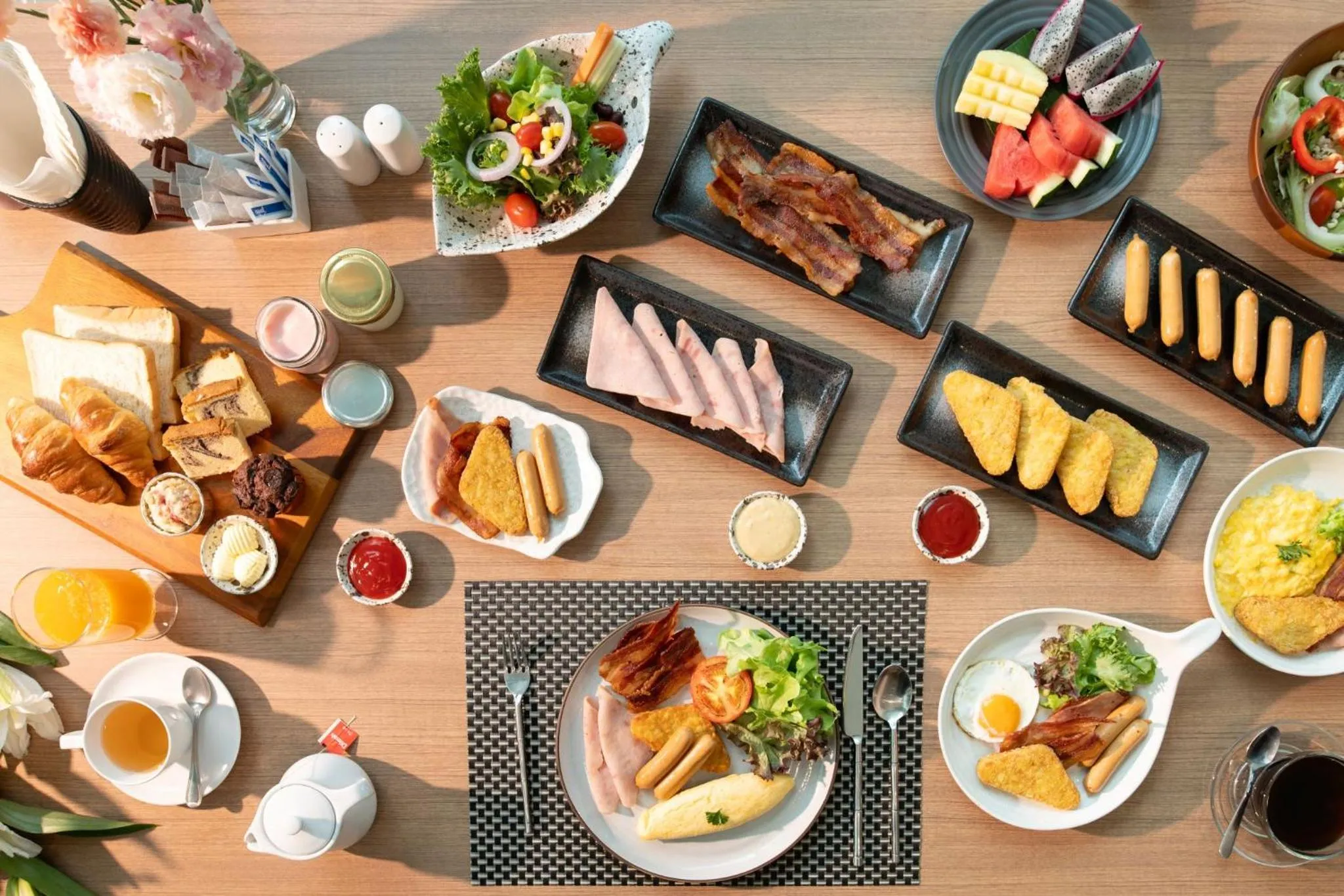 Buffet breakfast in Aviyana Hua Hin