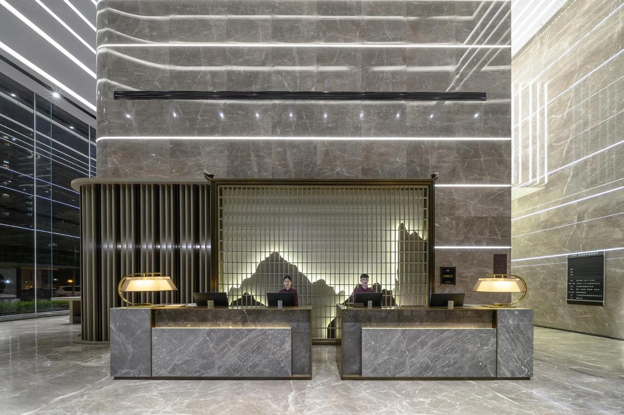 Lobby or reception in ECHENG Hotel, Nanning Wanda Plaza Convention and Exhibition Center